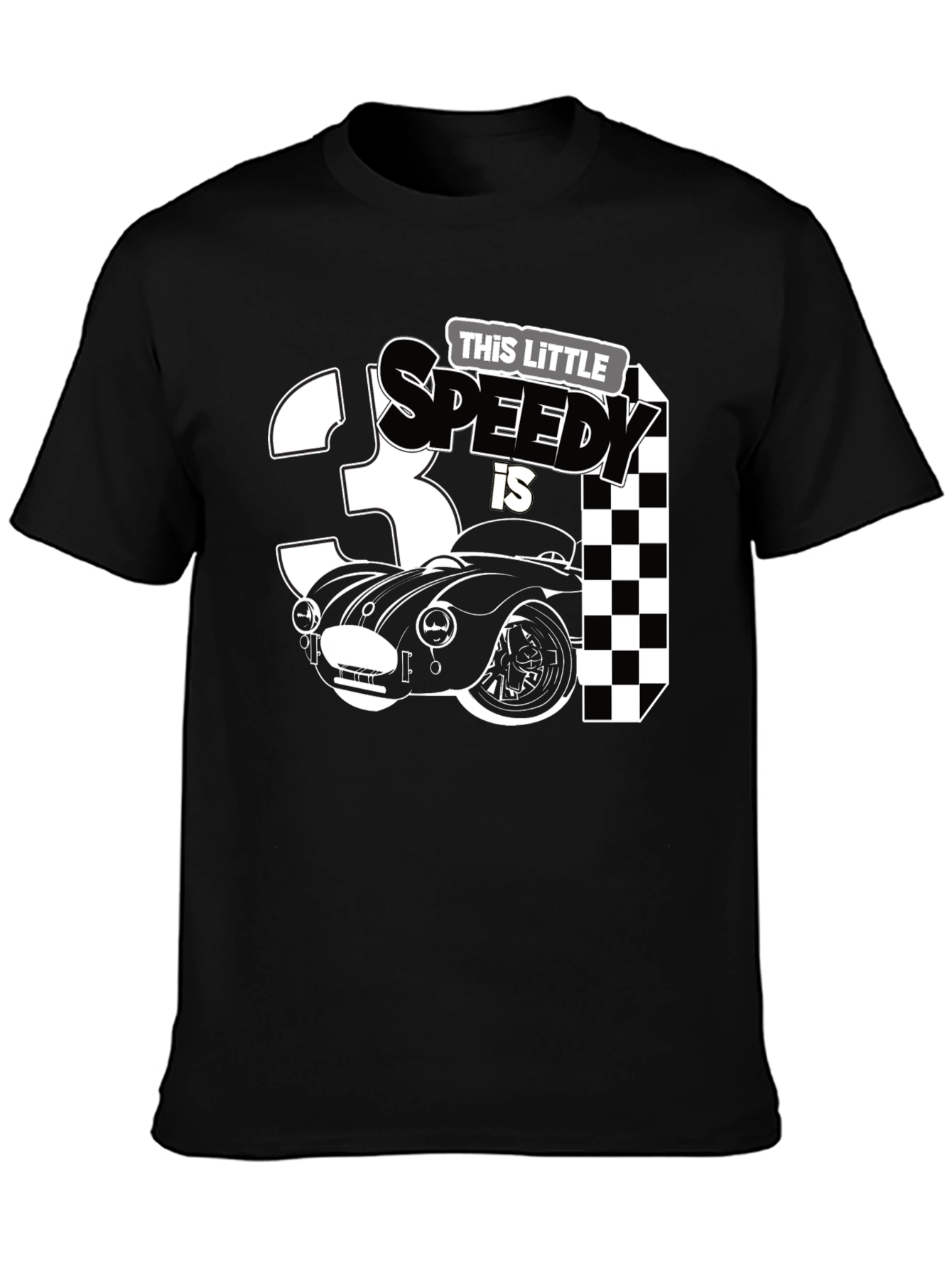 Speedy 3rd Birthday Boy T-Shirt
