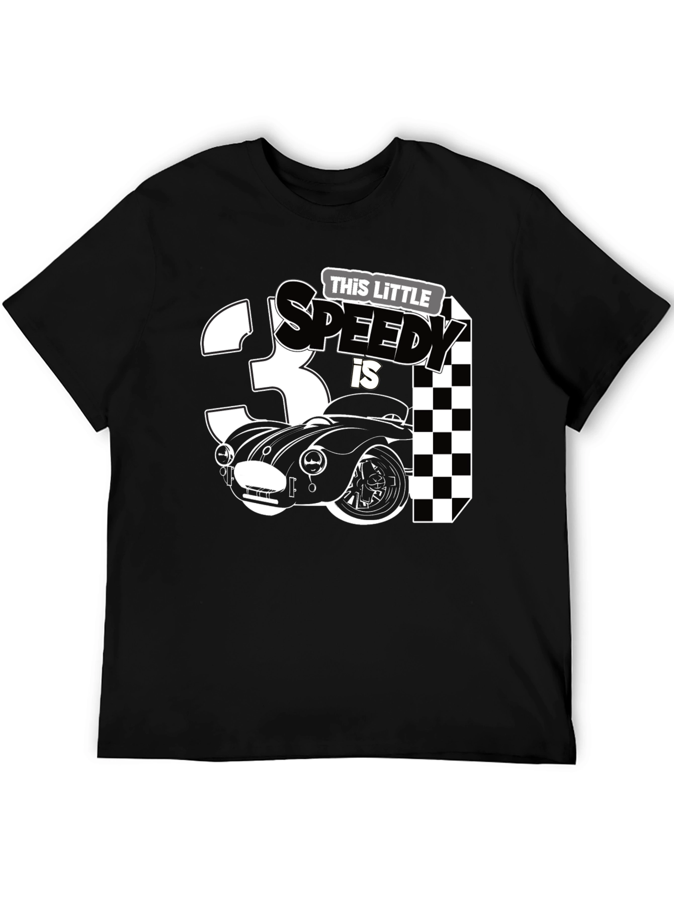 Speedy 3rd Birthday Boy T-Shirt