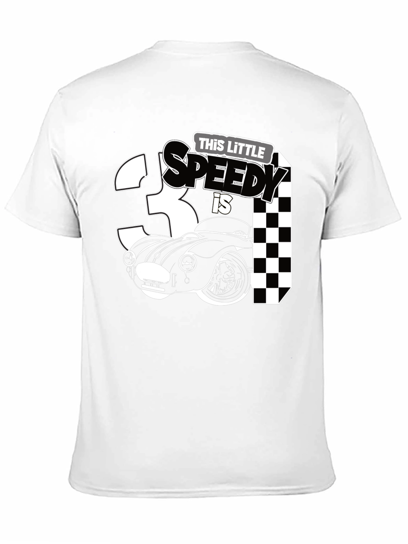 Speedy 3rd Birthday Boy T-Shirt