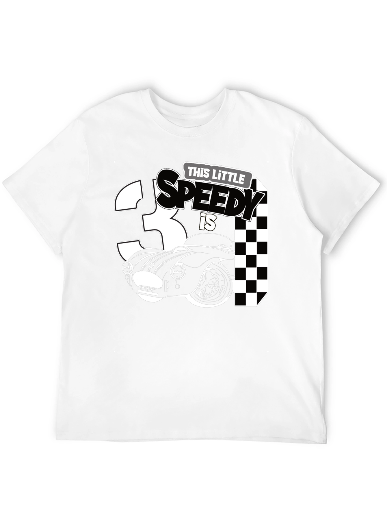 Speedy 3rd Birthday Boy T-Shirt