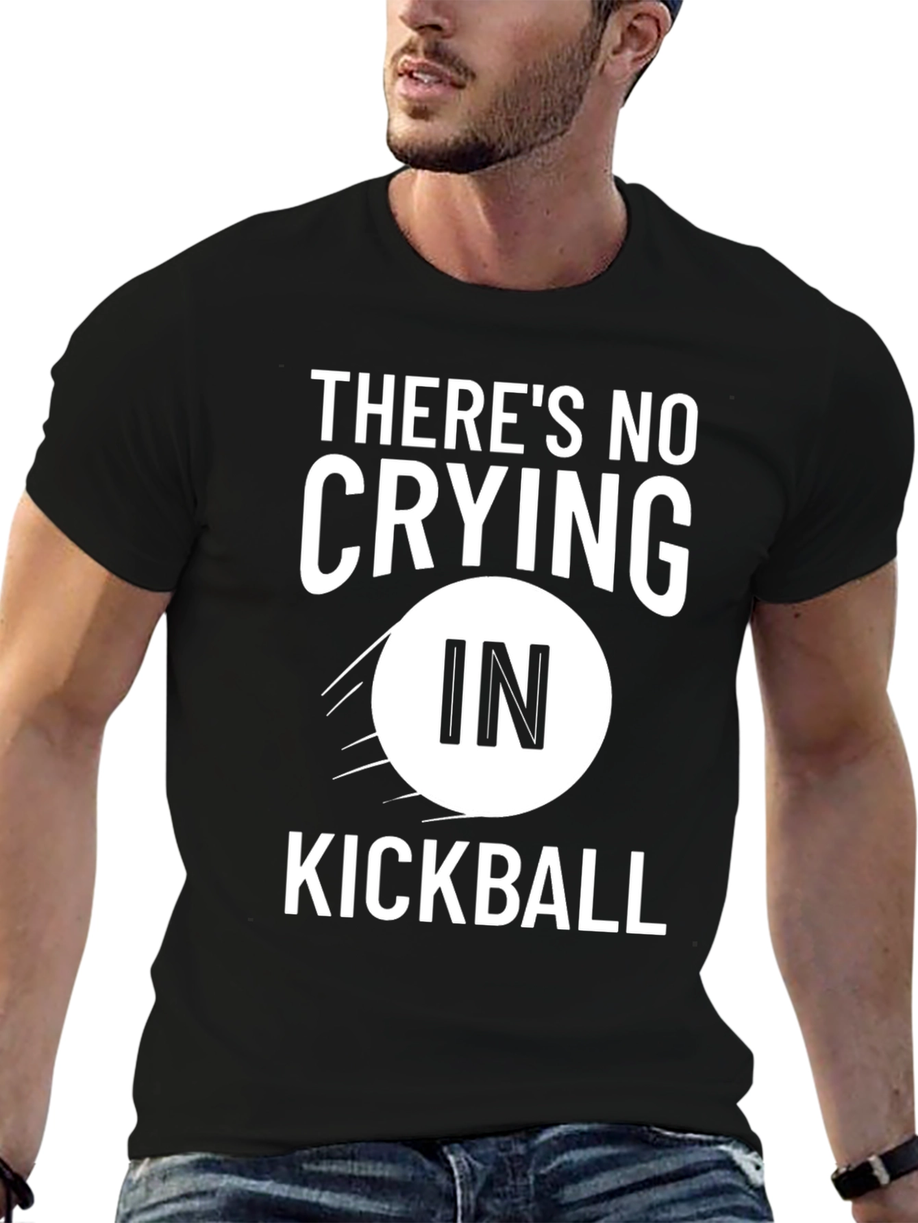 Theres No Crying in Kickball T-Shirt