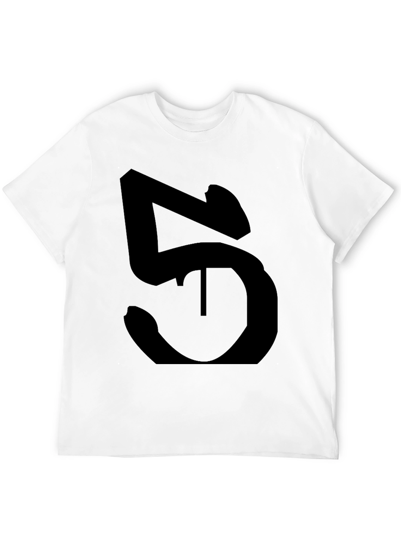 Mens Black Graphic T-Shirt