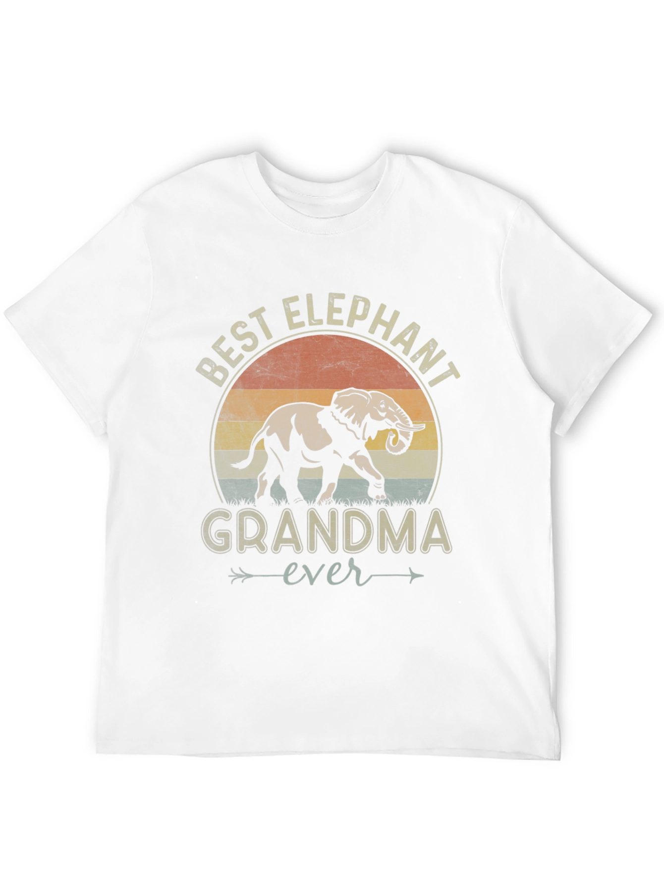 Best Elephant Grandma Ever Graphic Tee
