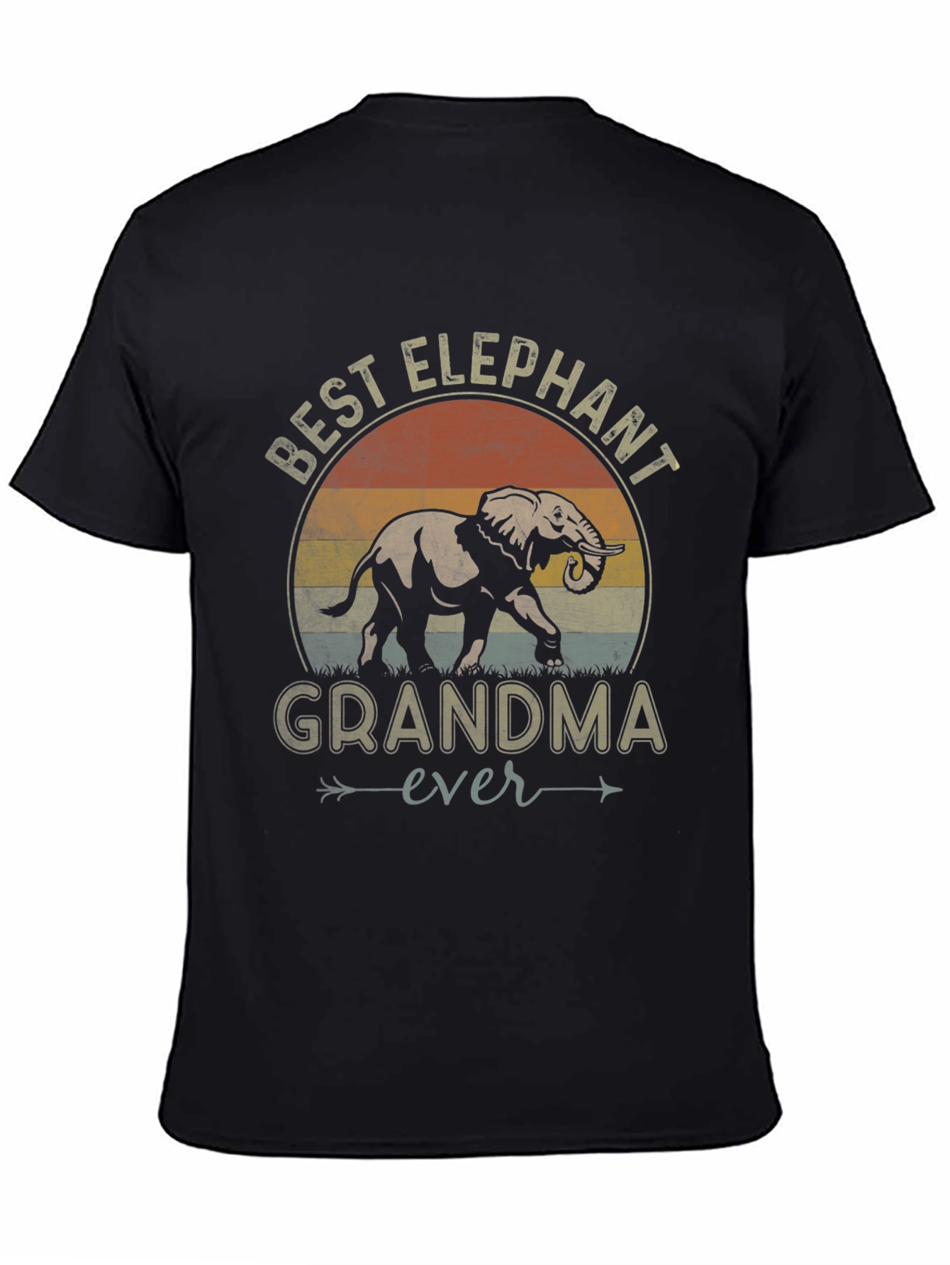 Best Elephant Grandma Ever Graphic Tee