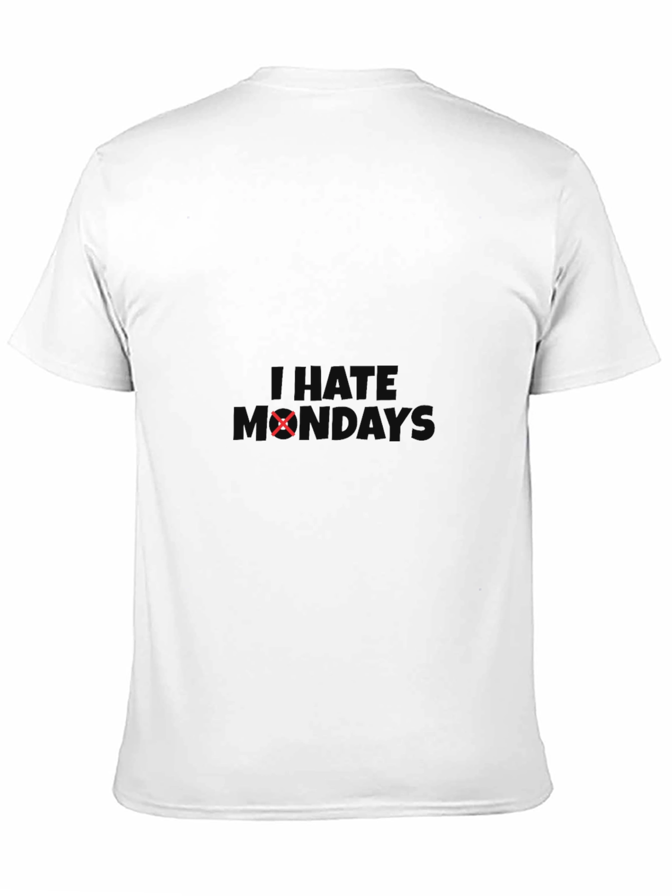 I Hate Mondays Black Graphic Tee