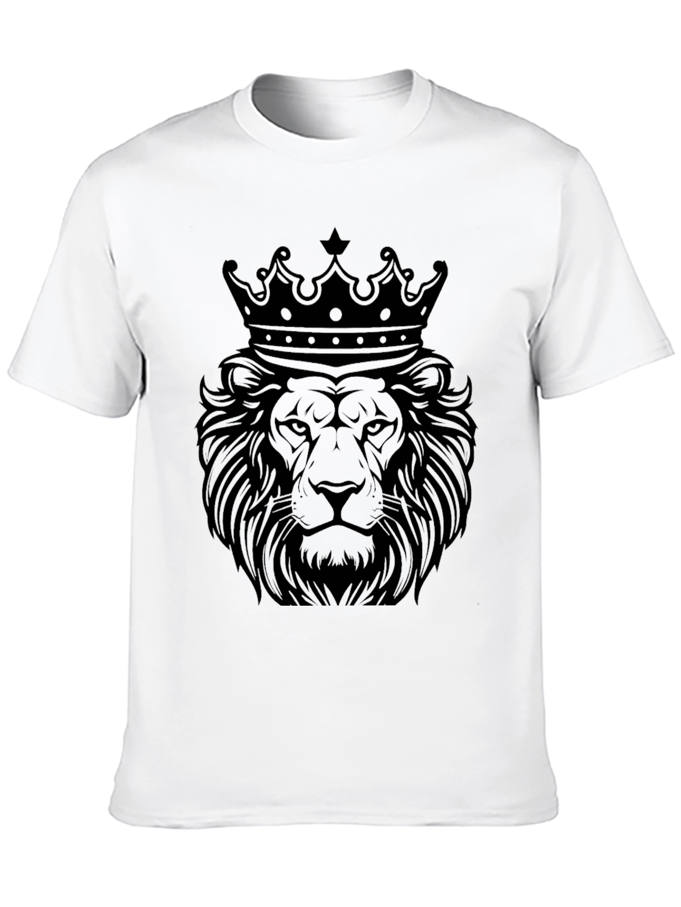 King Lion Graphic Tee - Black