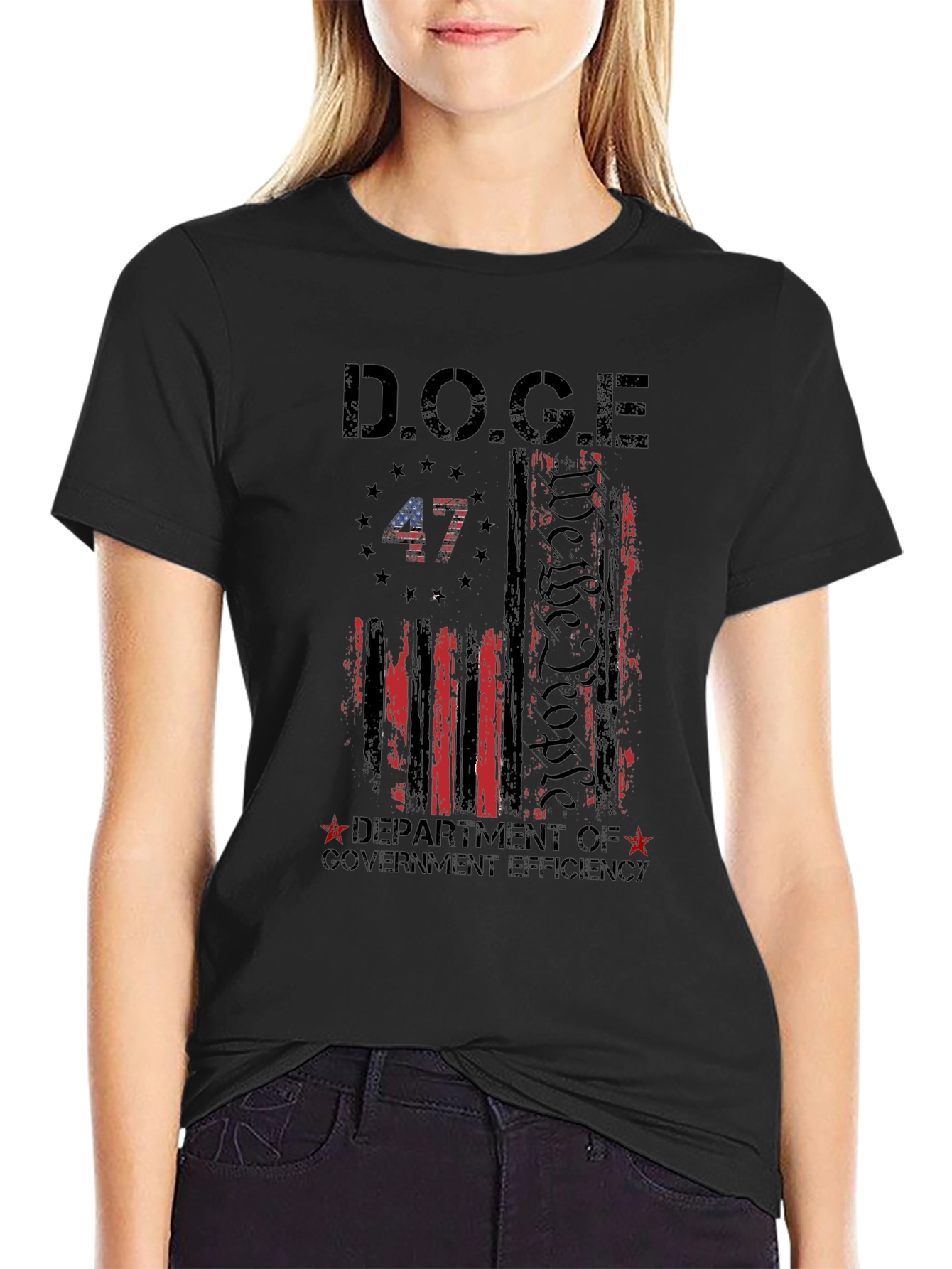 D.O.G.E. Department of Government Efficiency Graphic Tee
