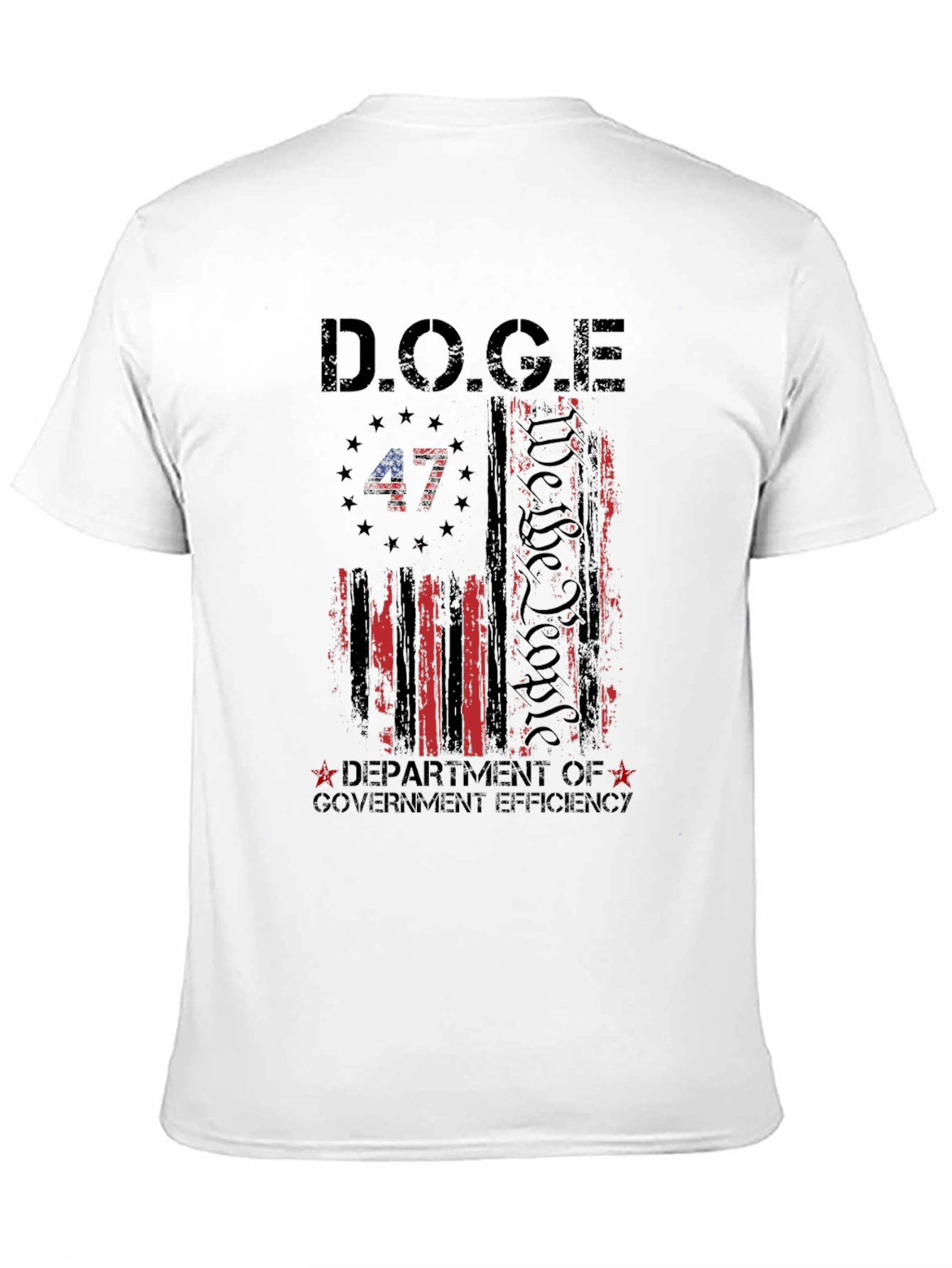 D.O.G.E. Department of Government Efficiency Graphic Tee