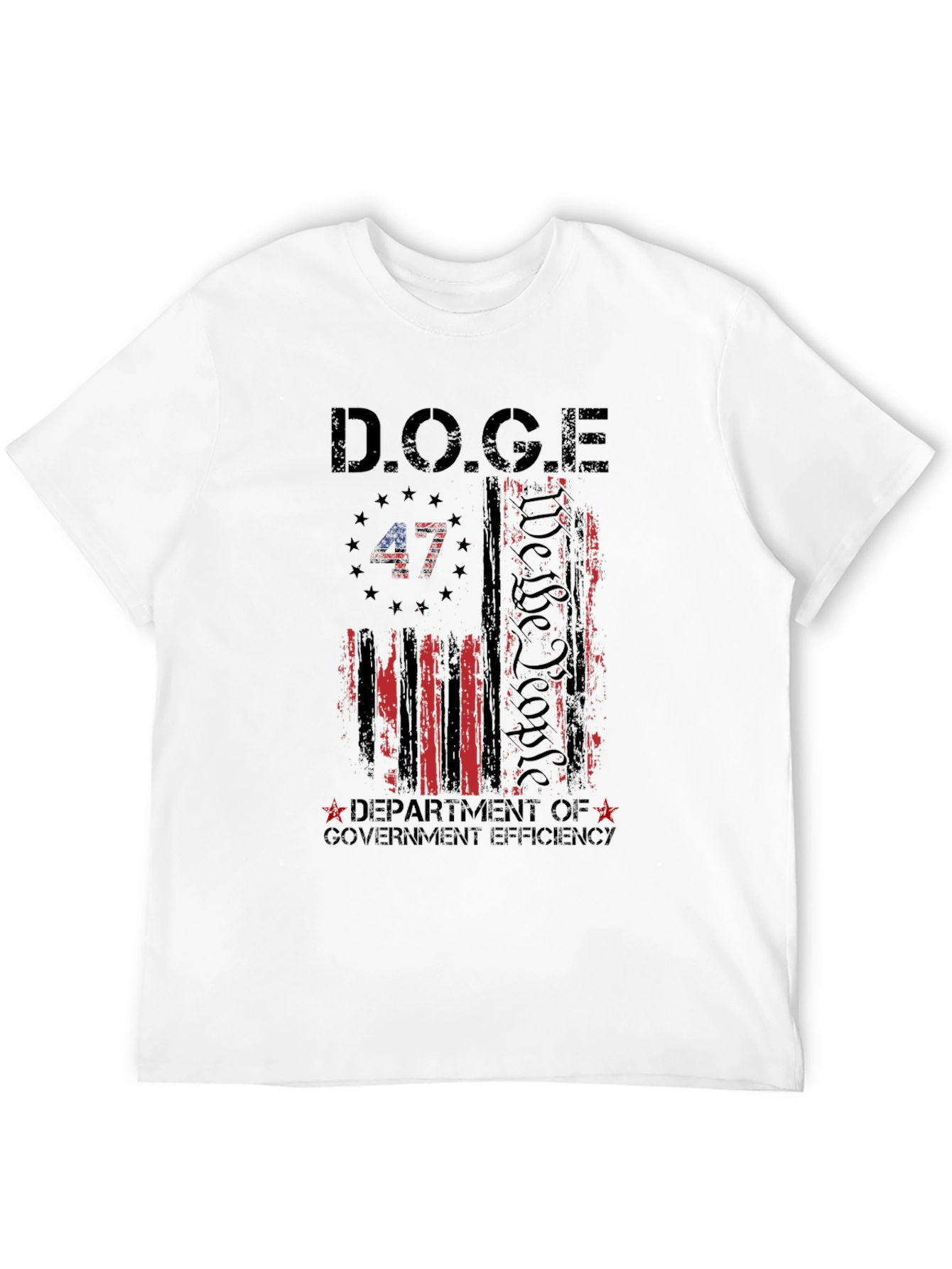 D.O.G.E. Department of Government Efficiency Graphic Tee