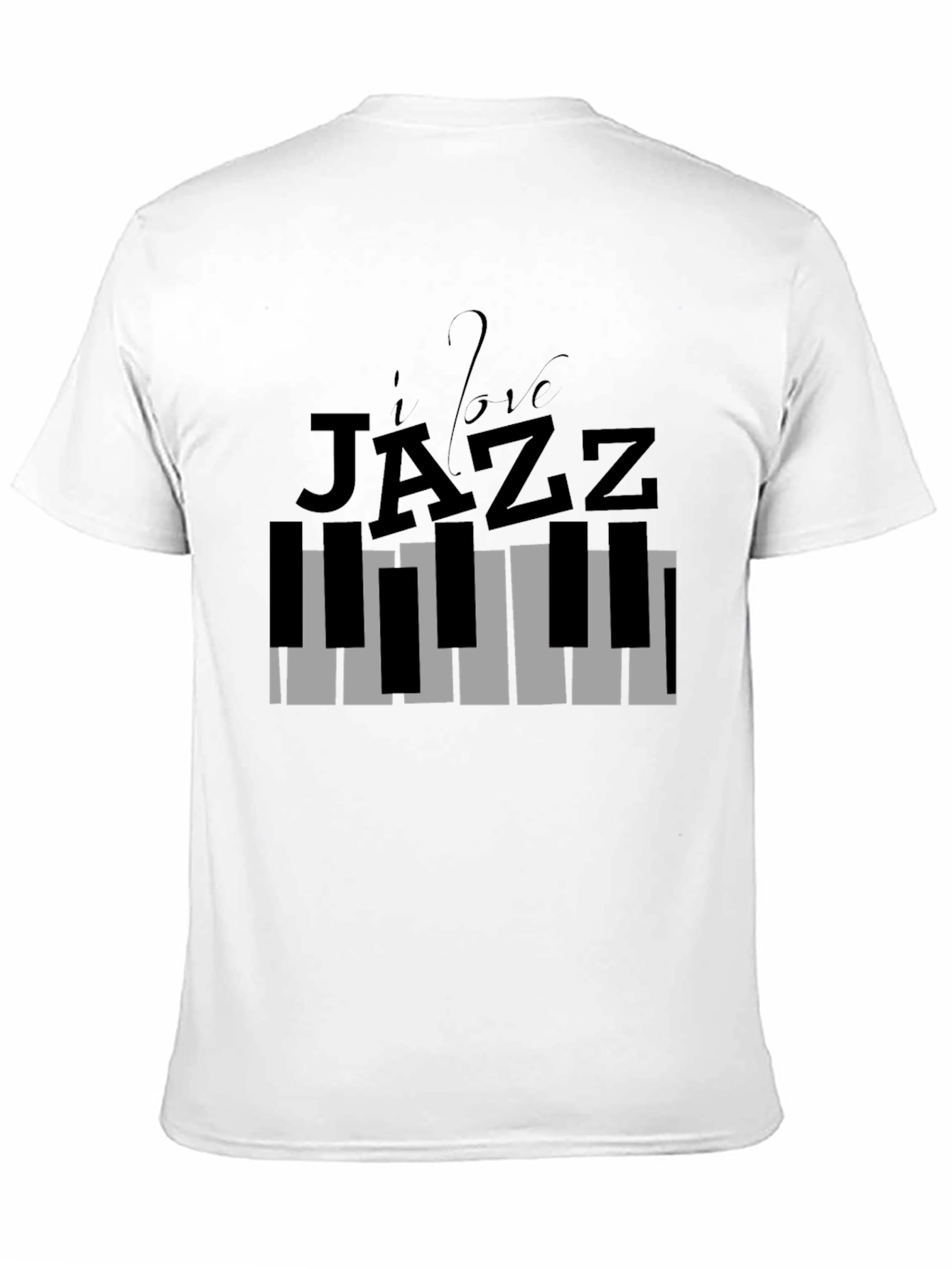 Jazz Piano T-Shirt - Music Lover Tee