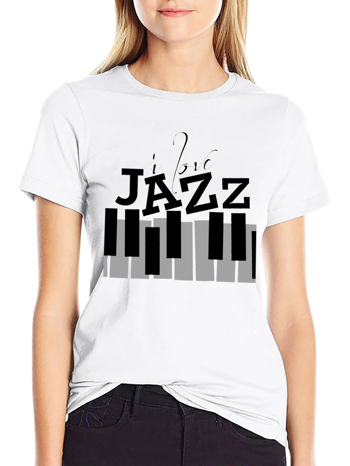 Jazz Piano T-Shirt - Music Lover Tee