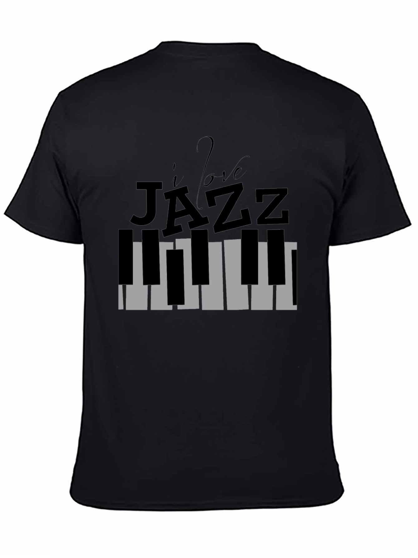 Jazz Piano T-Shirt - Music Lover Tee
