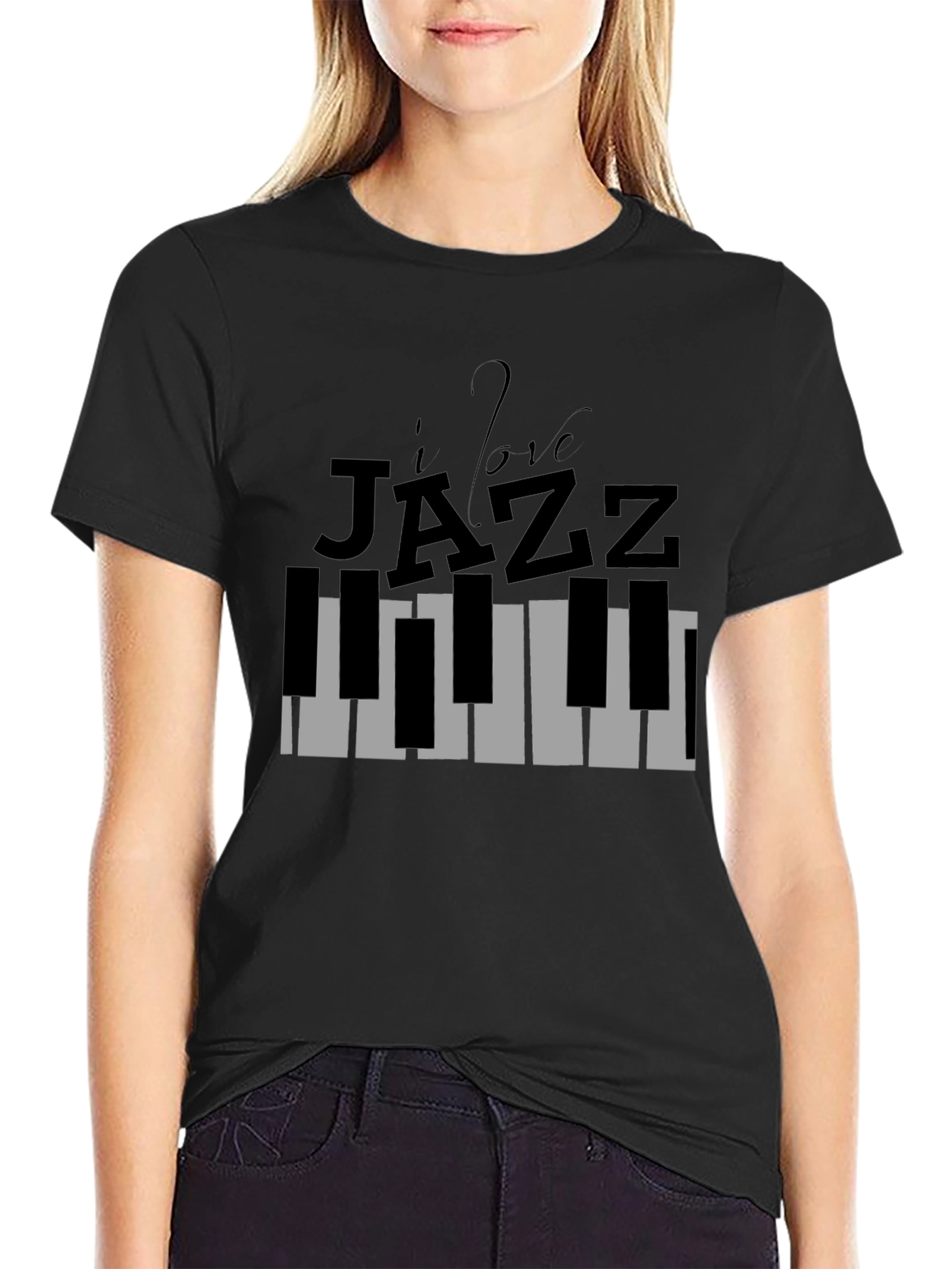 Jazz Piano T-Shirt - Music Lover Tee