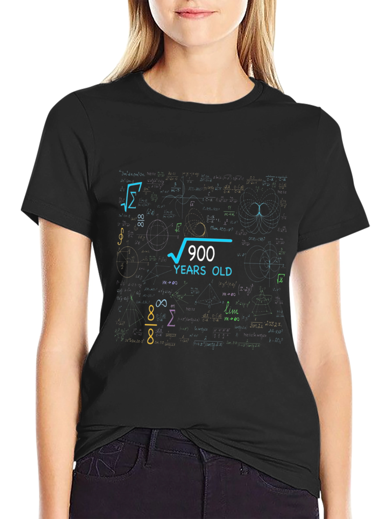 Funny Math T-Shirt - Root of 900