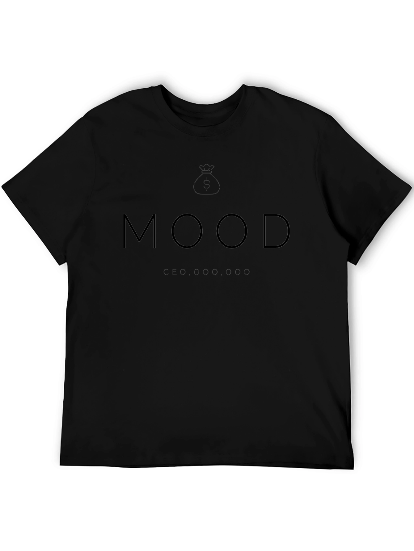 CEO Mood Black Graphic Tee