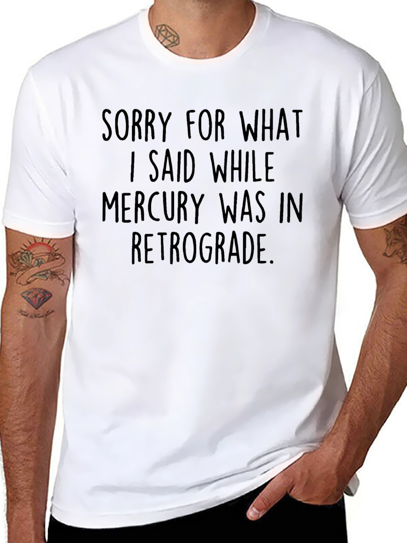 Mercury Retrograde Apology Graphic Tee