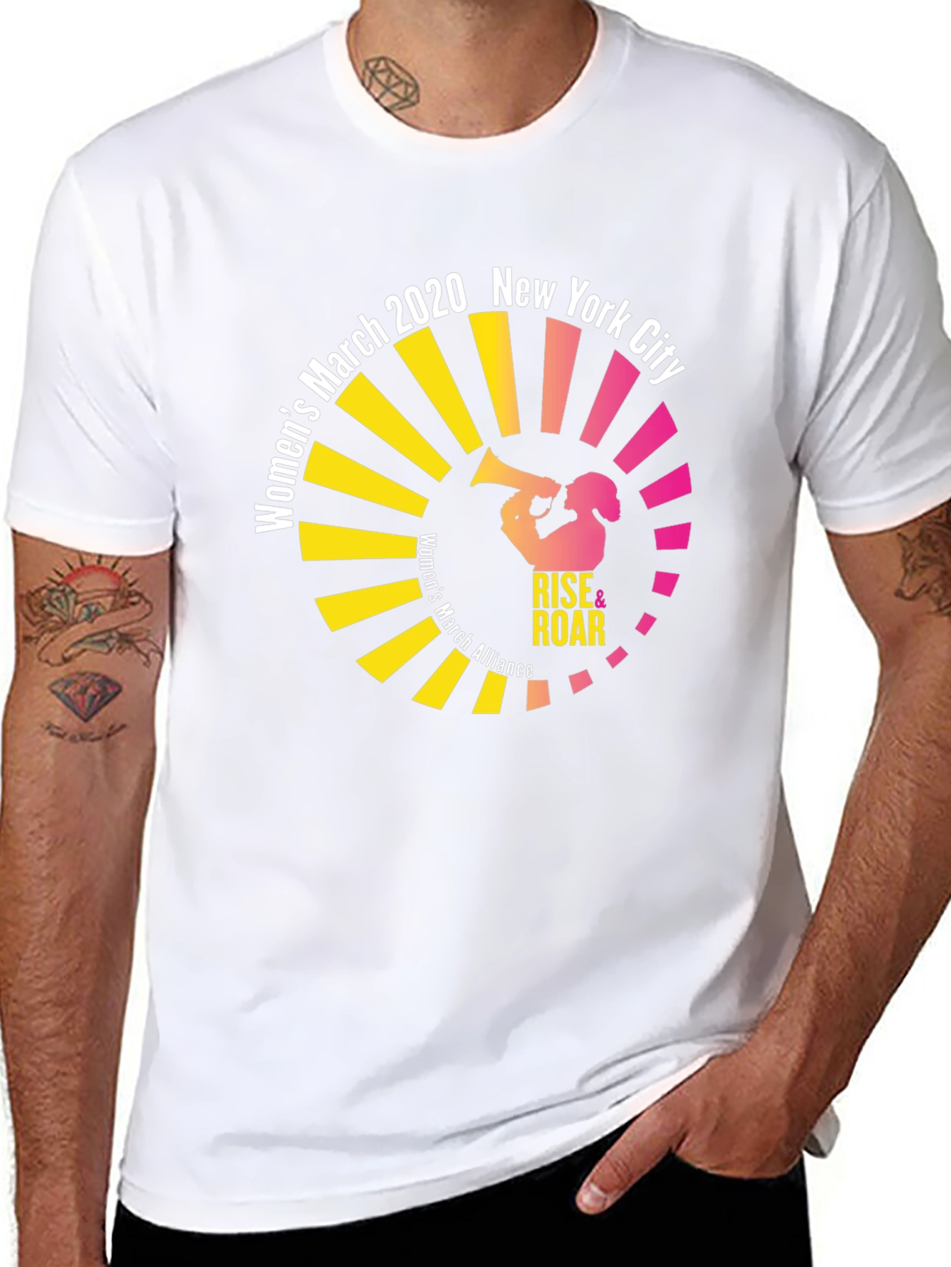 Womens March 2020 New York City T-Shirt