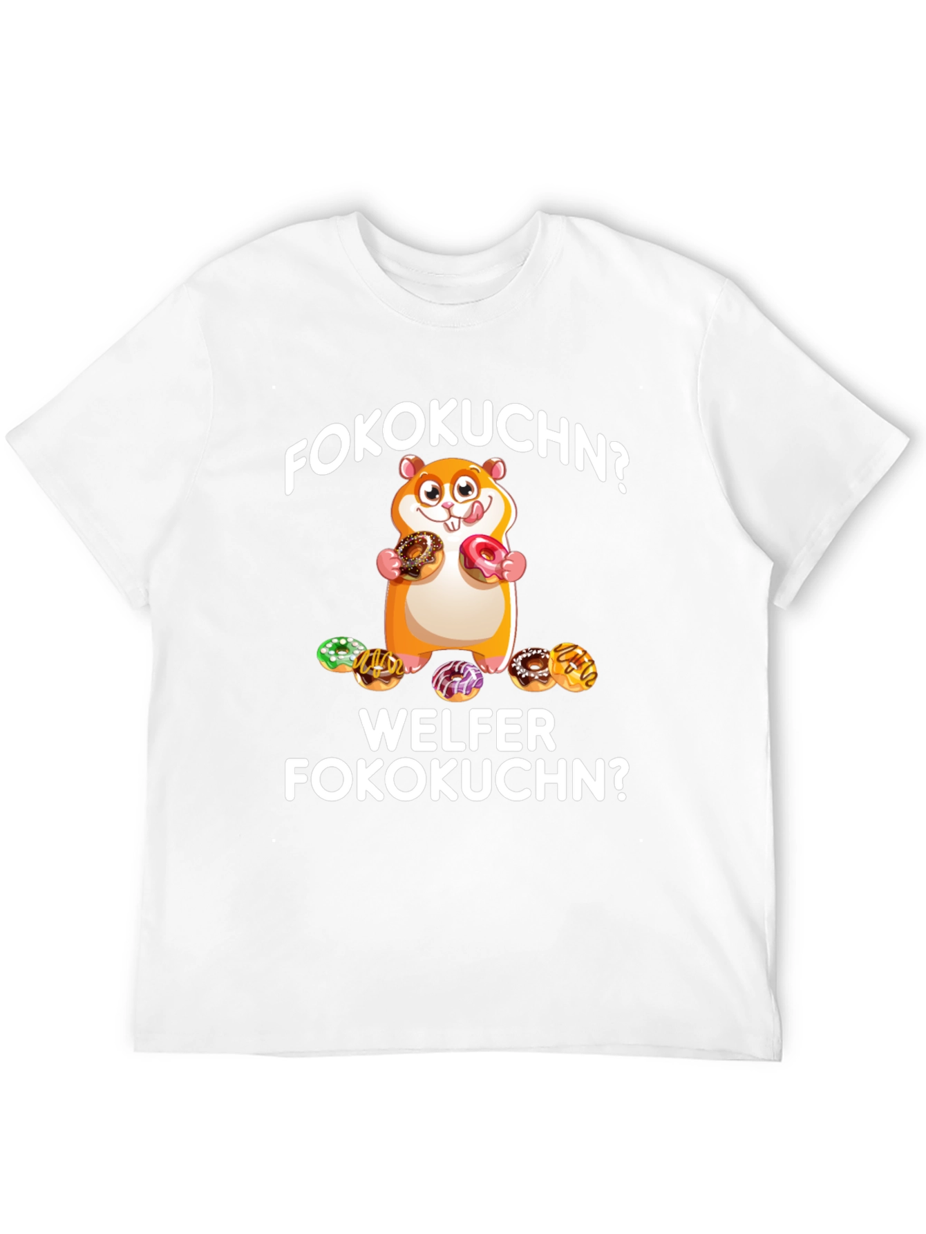 Fokokuchn? Hamster Doughnut Graphic Tee