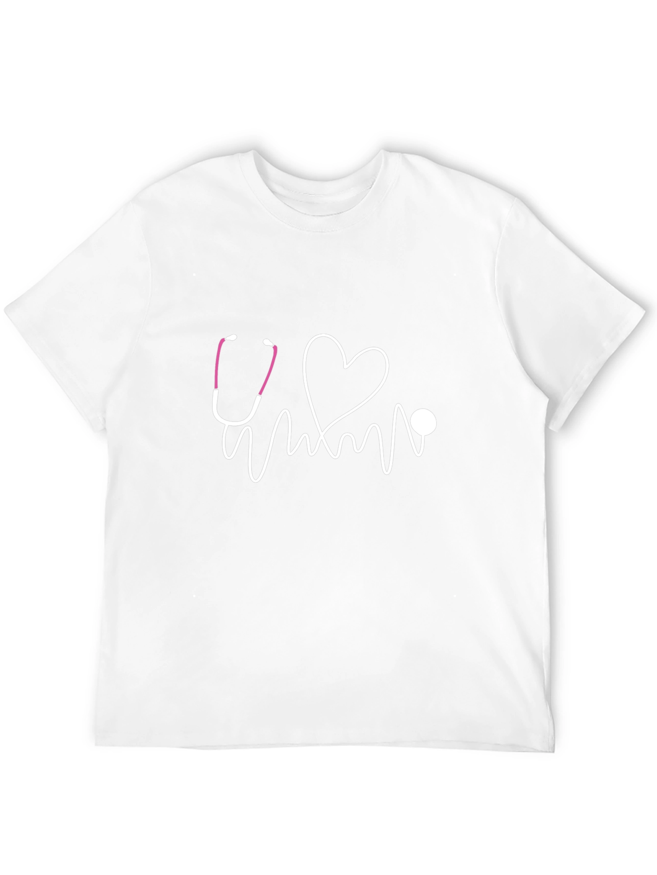 Heartbeat Stethoscope Graphic Tee