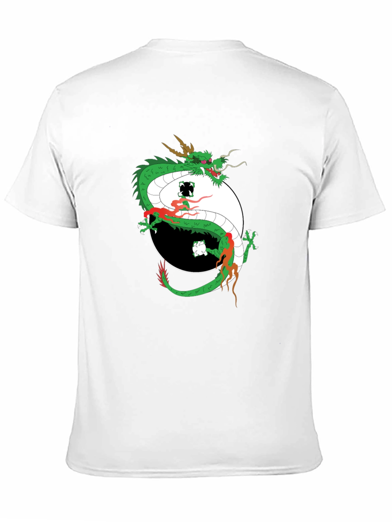 Dragon Yin Yang Graphic Tee