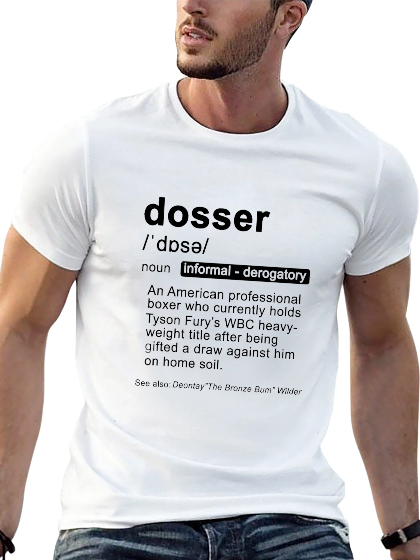Dosser Definition T-Shirt: Boxer Humor Tee