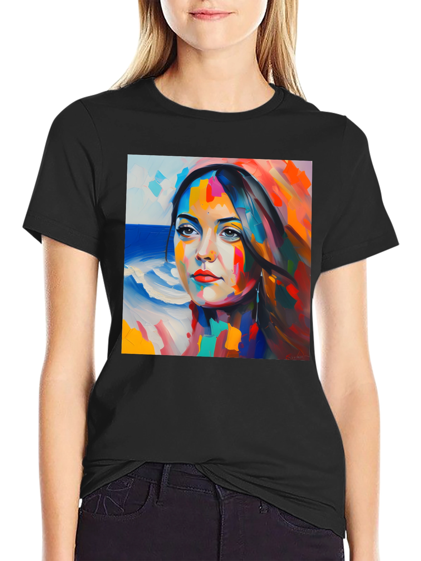 Colorful Portrait T-Shirt