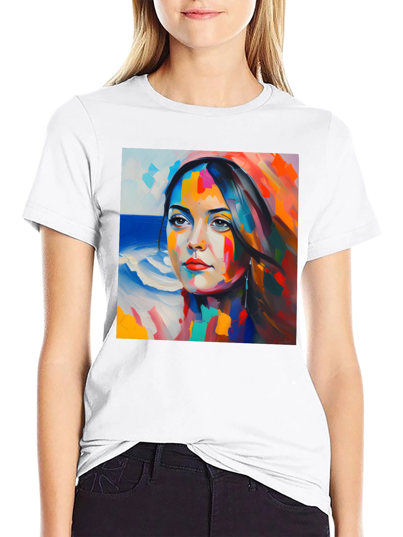 Colorful Portrait T-Shirt