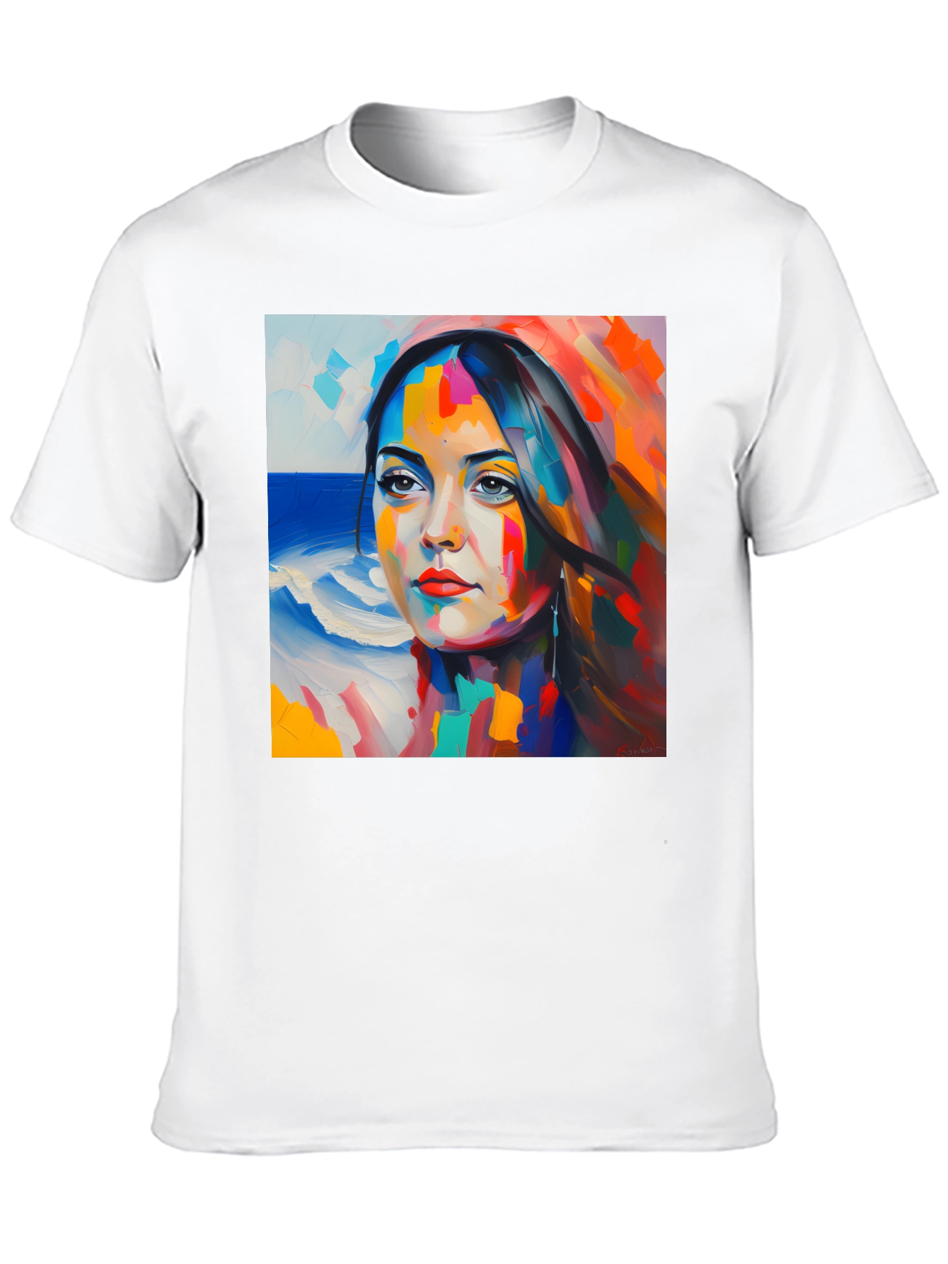 Colorful Portrait T-Shirt