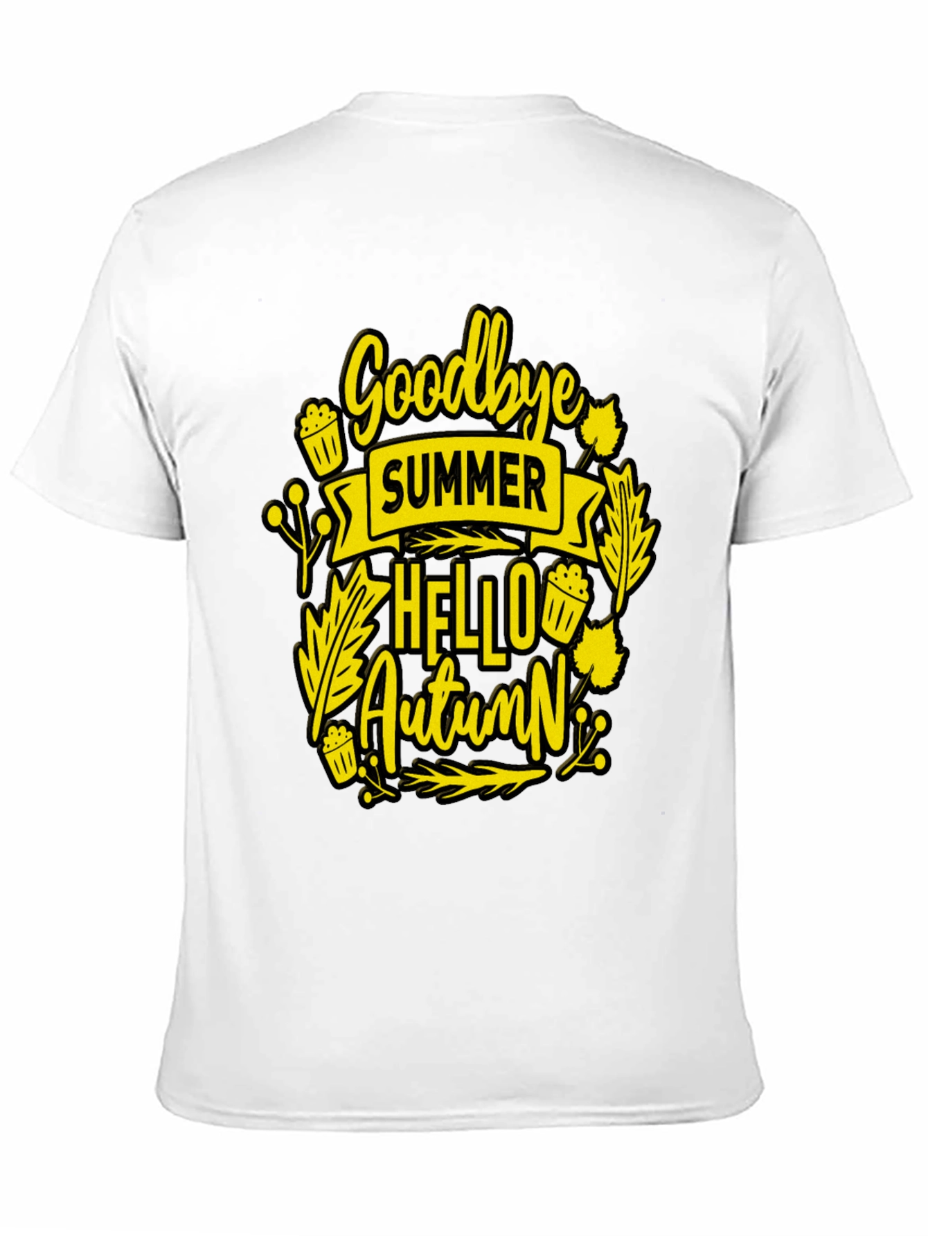 Goodbye Summer Hello Autumn Graphic Tee