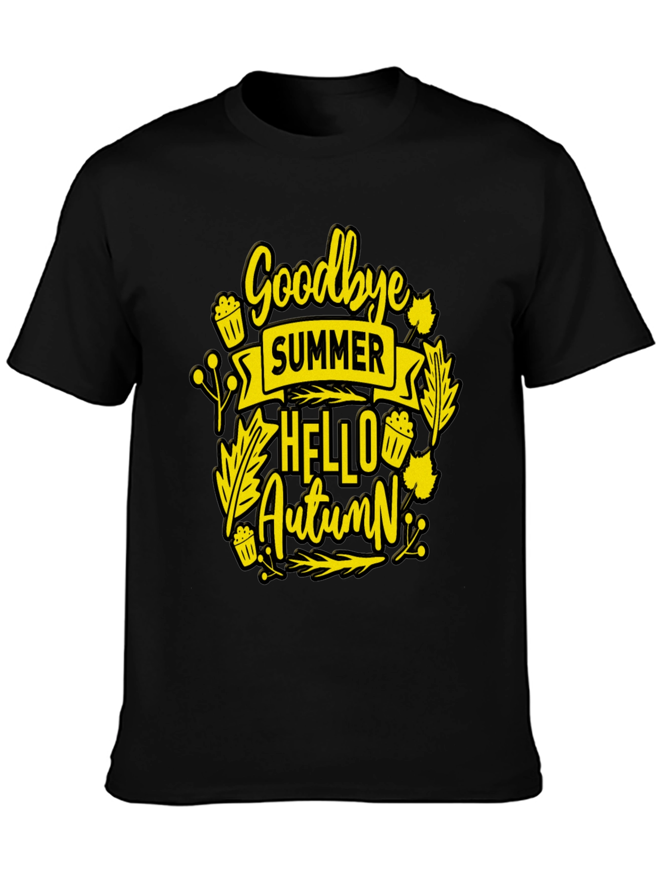 Goodbye Summer Hello Autumn Graphic Tee