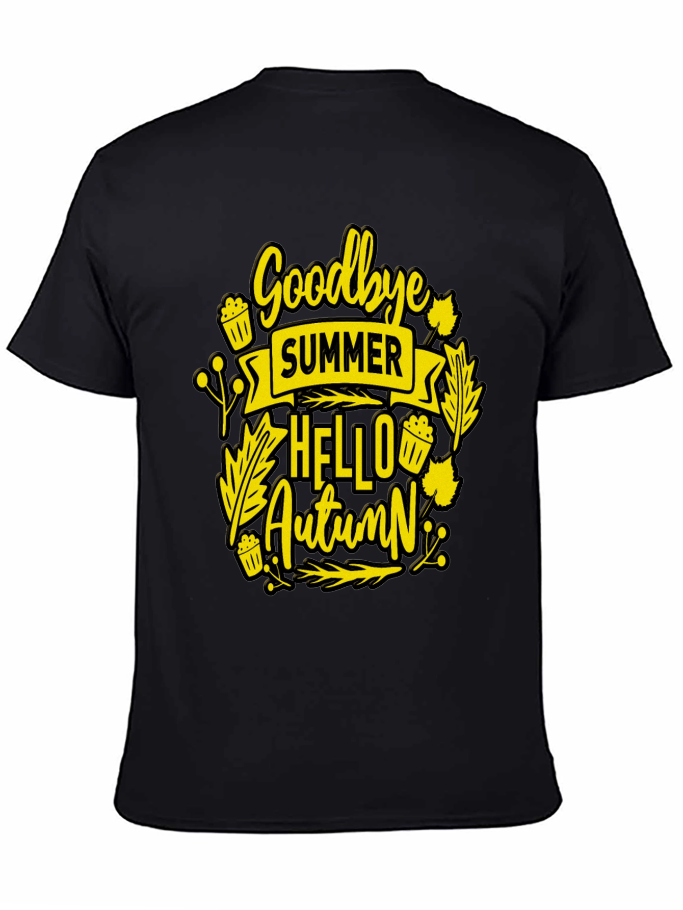 Goodbye Summer Hello Autumn Graphic Tee