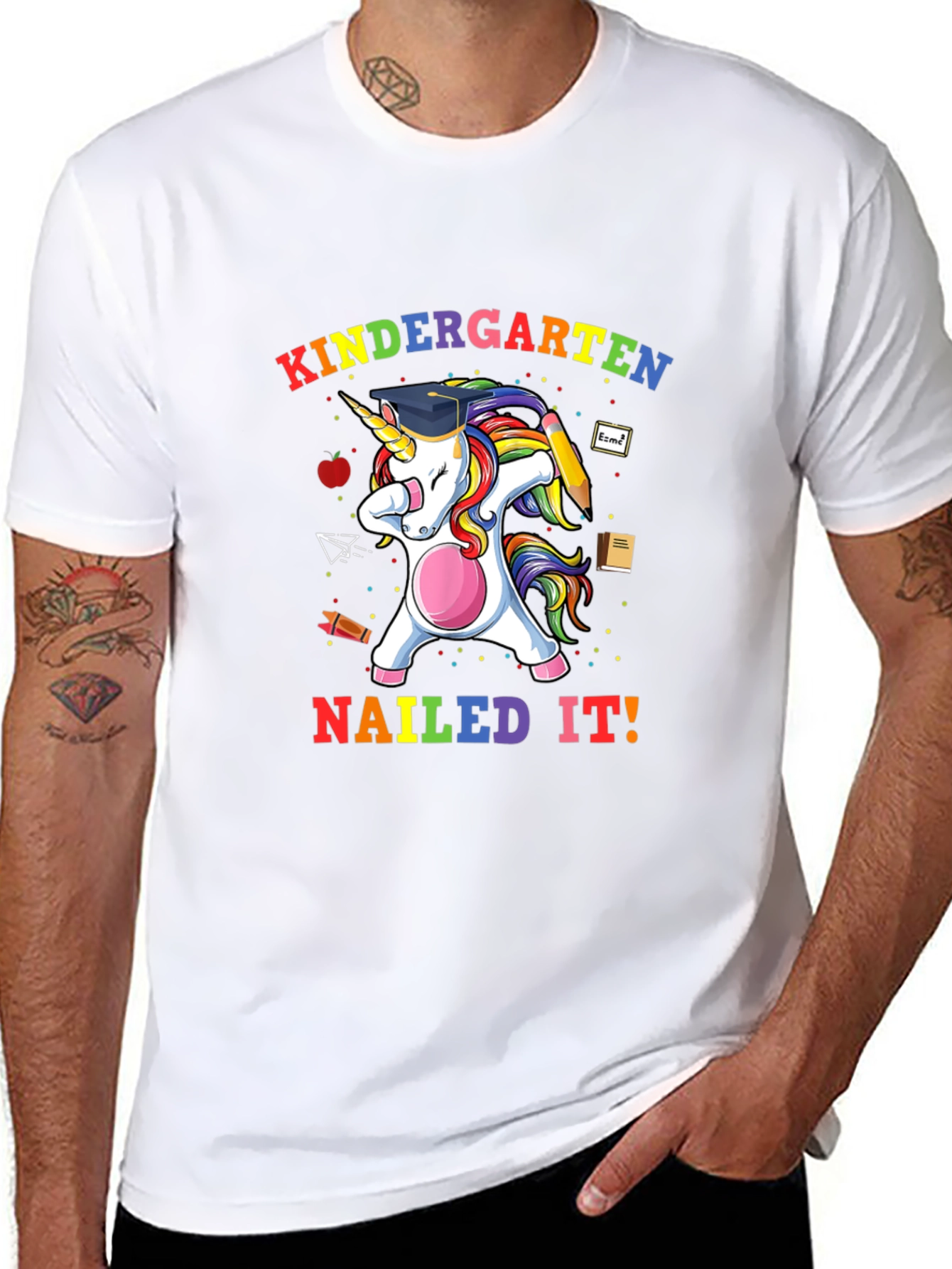 Kindergarten Nailed It! Unicorn T-Shirt