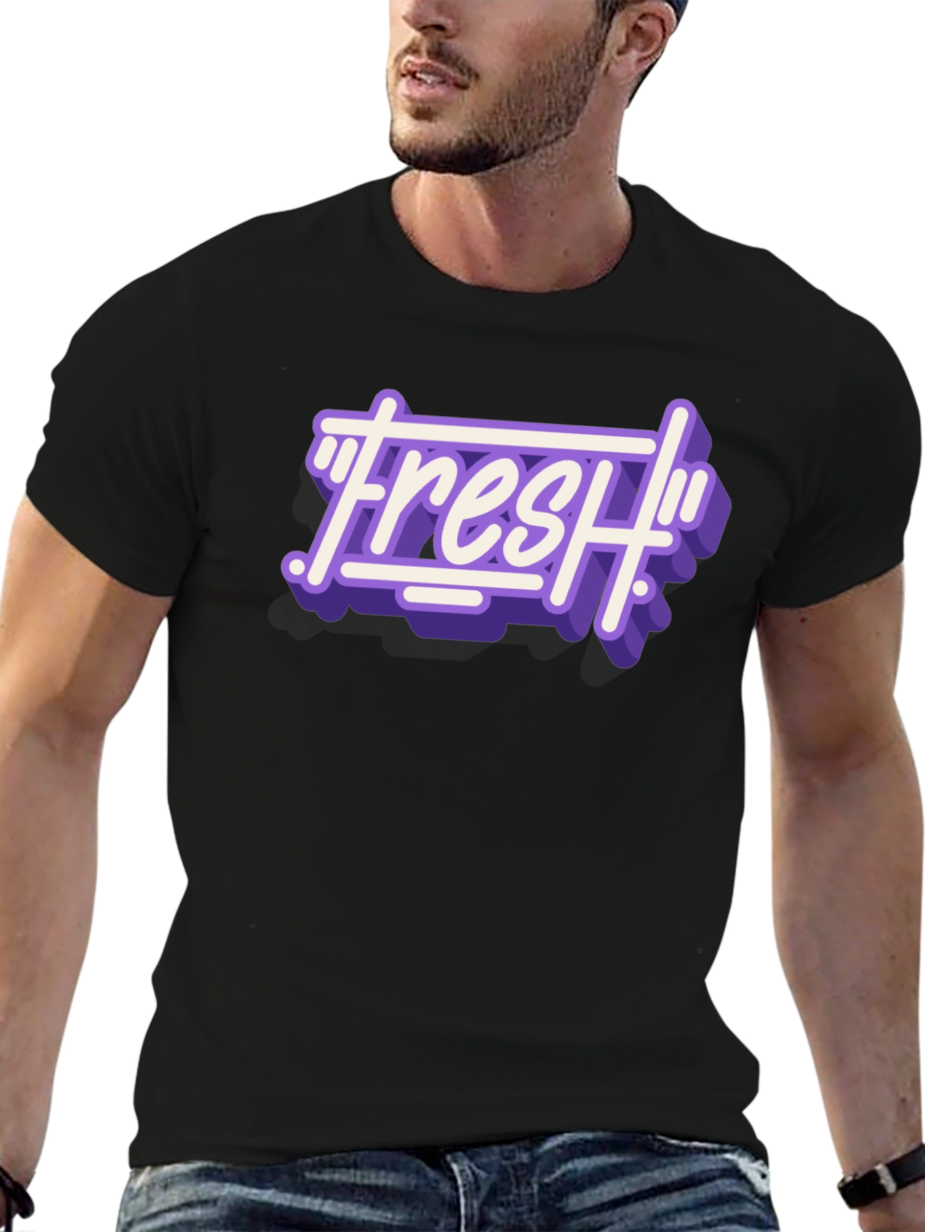 Fresh Graphic Print T-Shirt