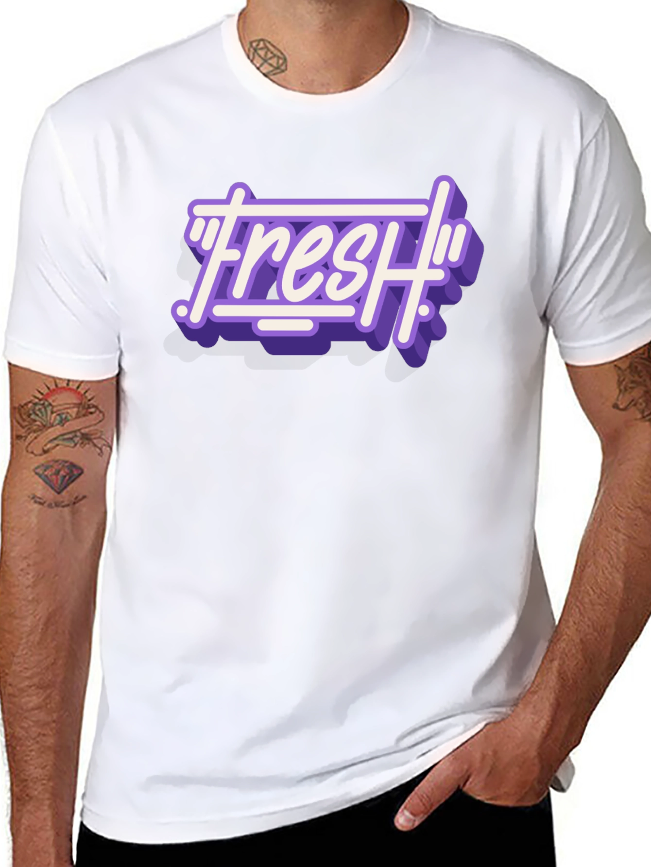 Fresh Graphic Print T-Shirt