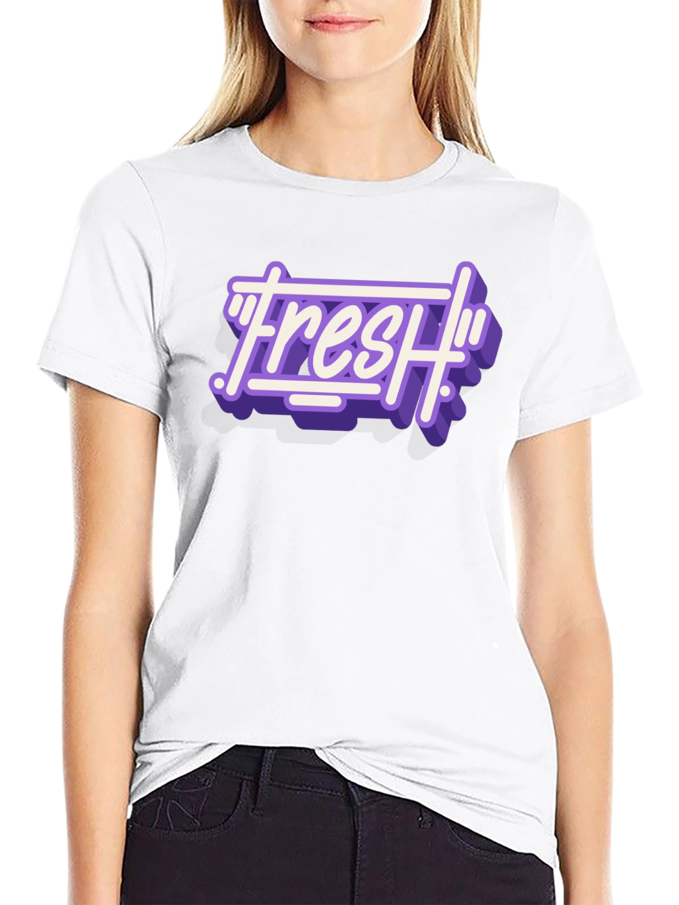 Fresh Graphic Print T-Shirt