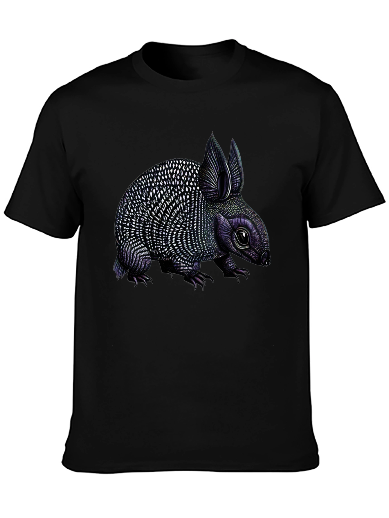 Unique Creature Graphic Tee - Black