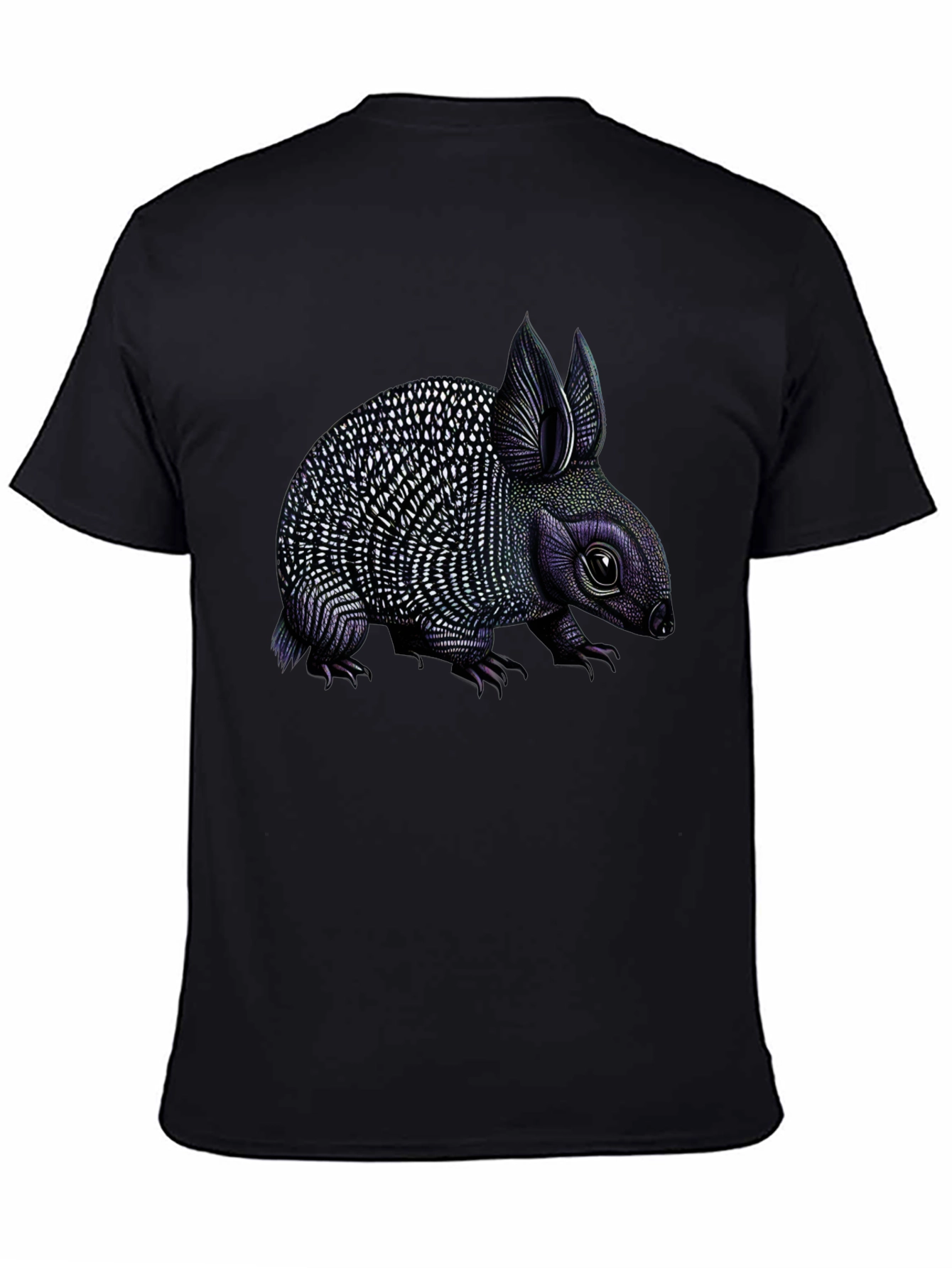 Unique Creature Graphic Tee - Black