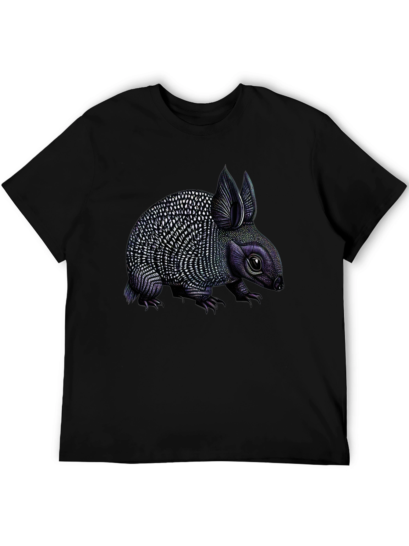 Unique Creature Graphic Tee - Black