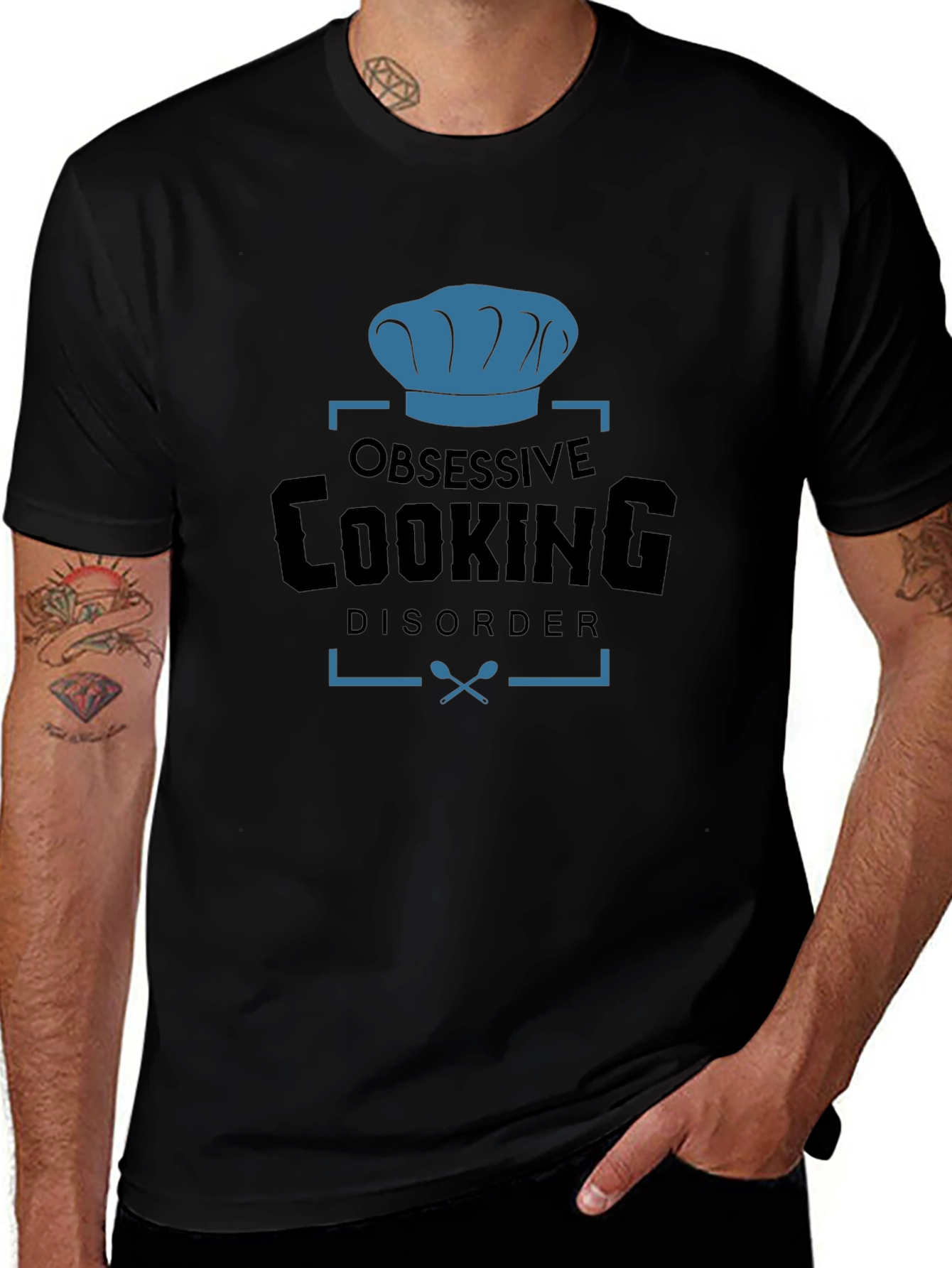 Obsessive Cooking Disorder Black T-Shirt