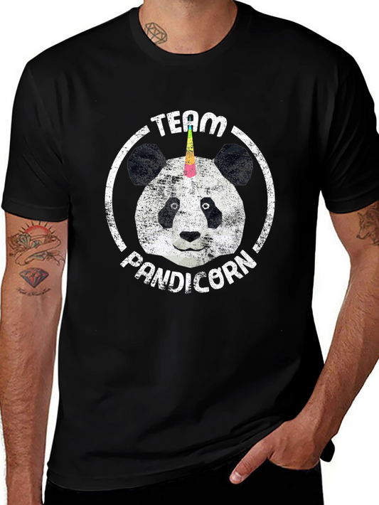 Team Pandicorn T-Shirt - Funny Panda Unicorn Tee