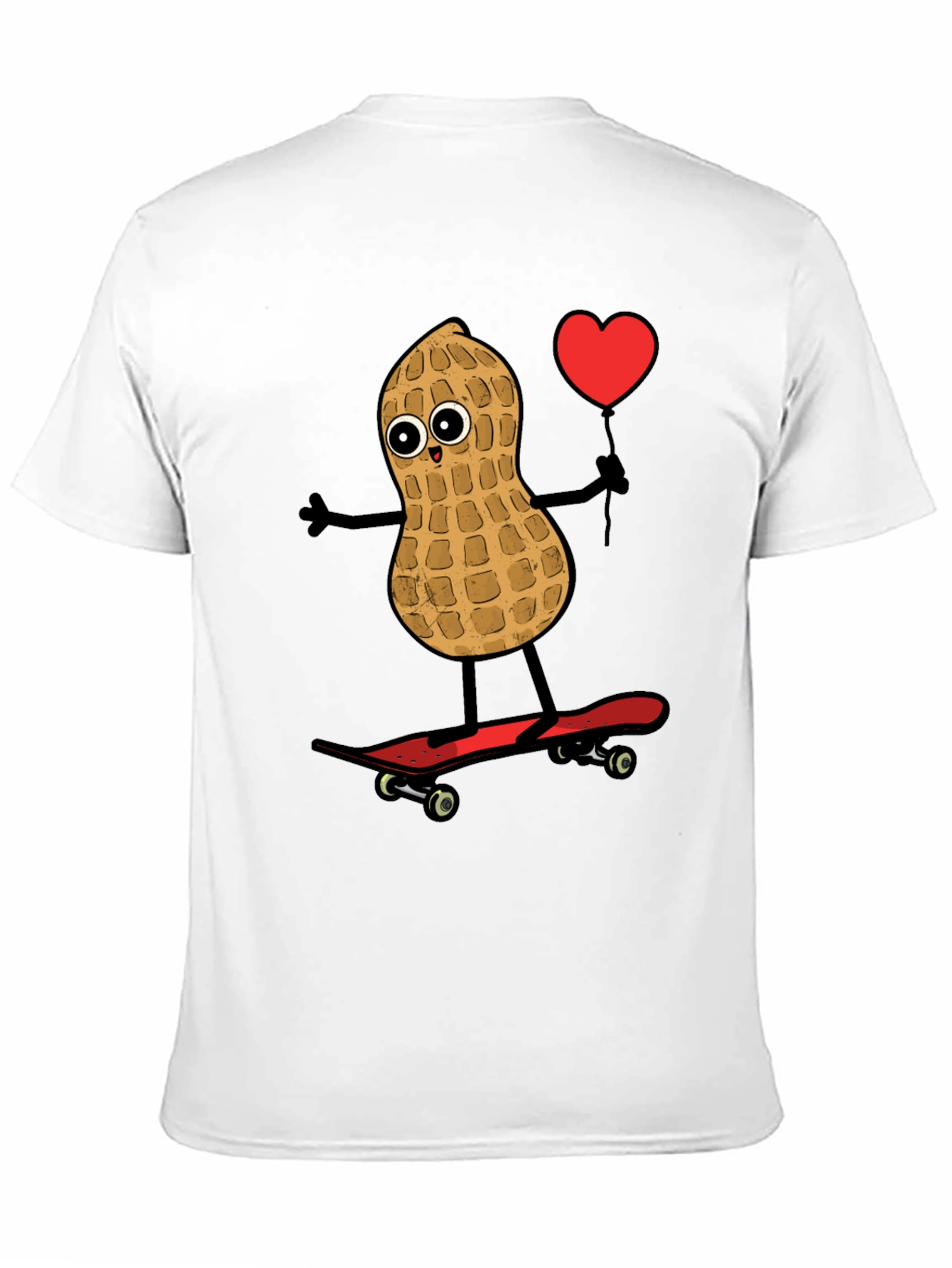 Peanut Skateboarder Graphic Tee - Heart Balloon