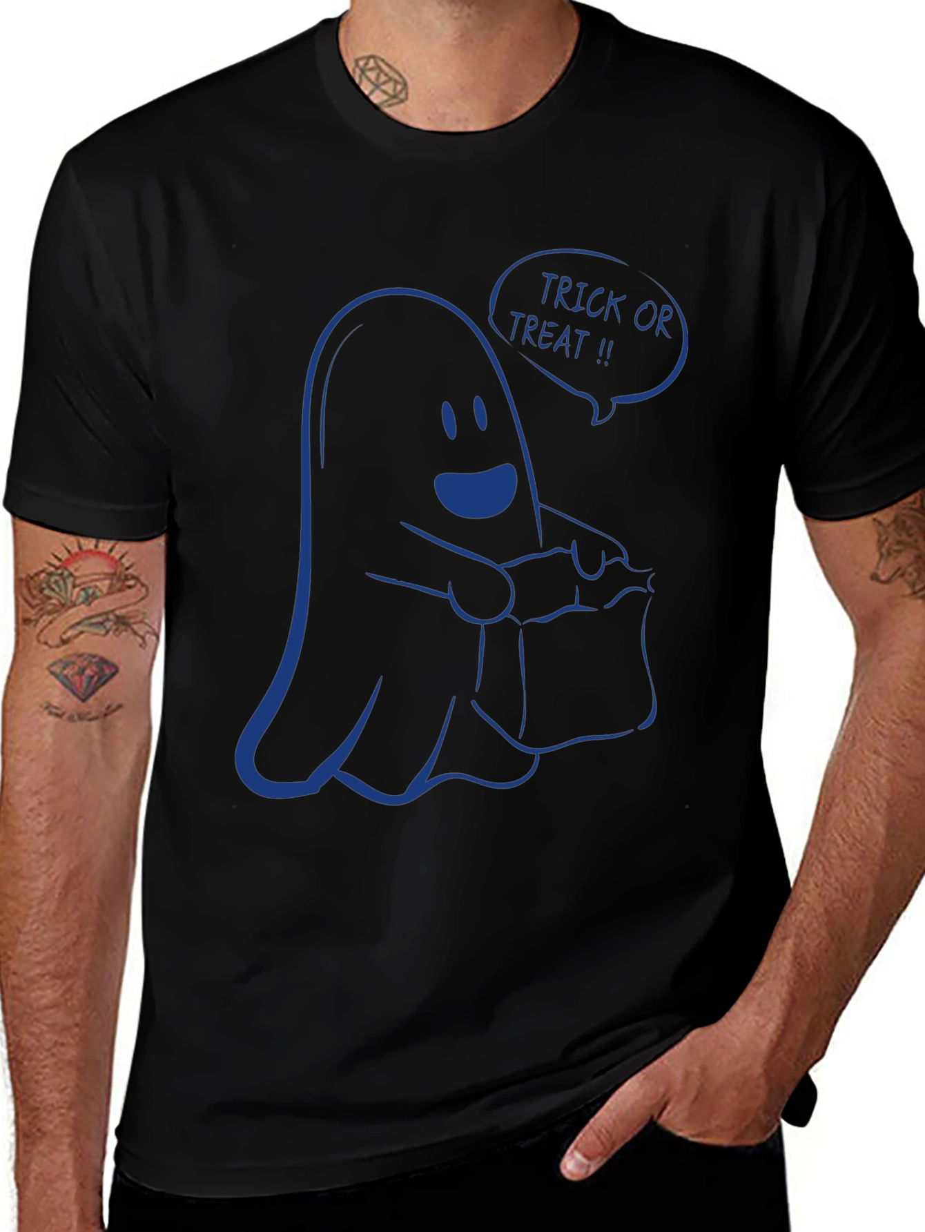 Halloween Ghost Trick or Treat T-Shirt