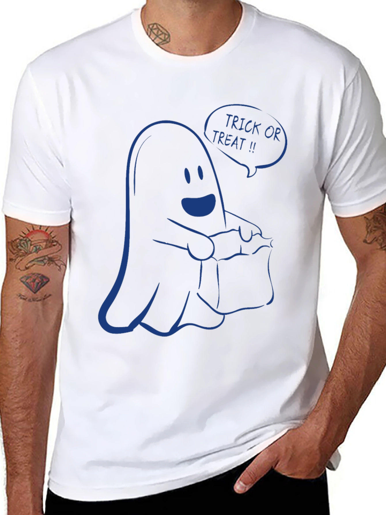 Halloween Ghost Trick or Treat T-Shirt