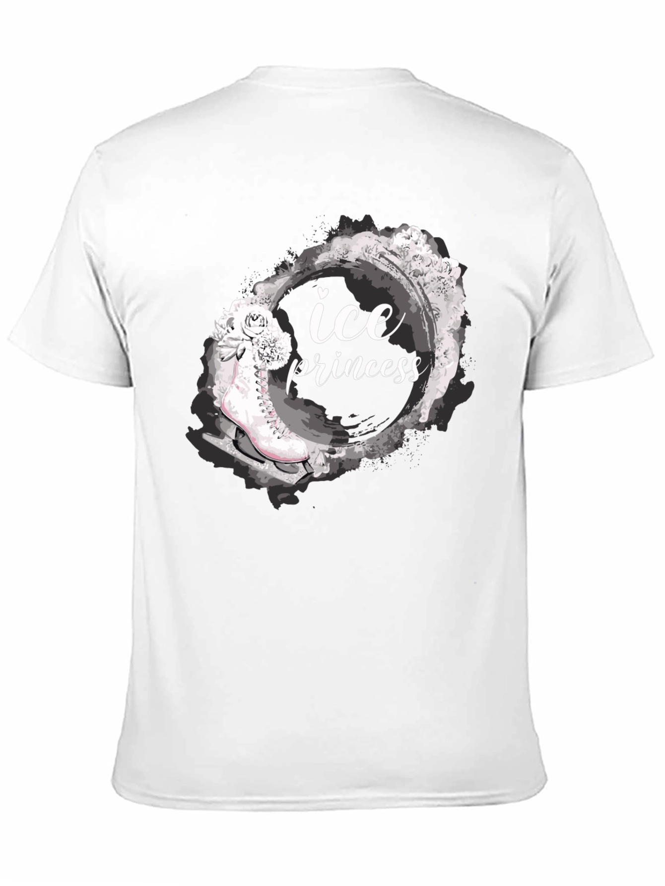 Ice Princess Graphic T-Shirt - Black Tee