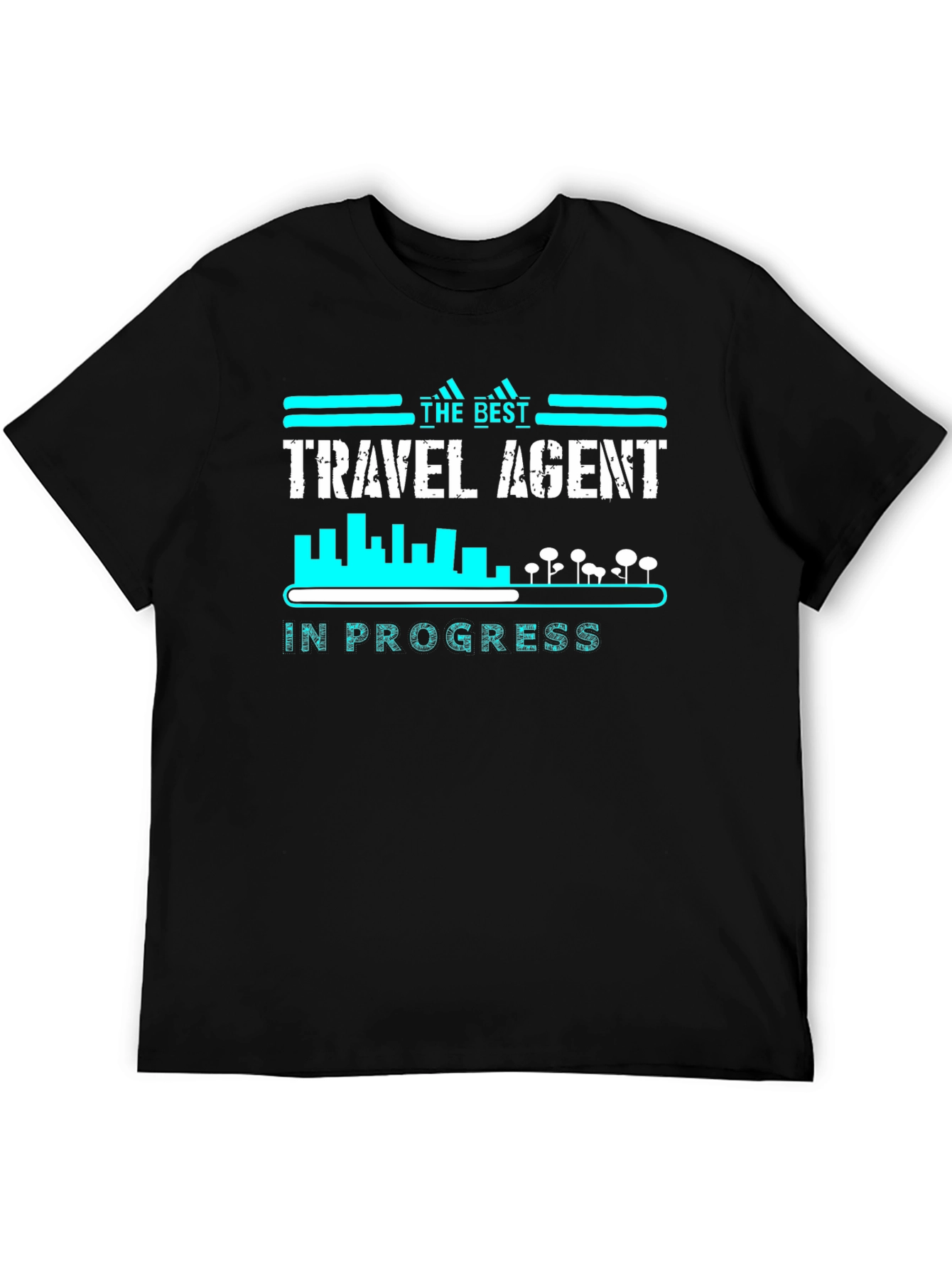 The Best Travel Agent in Progress Graphic Tee