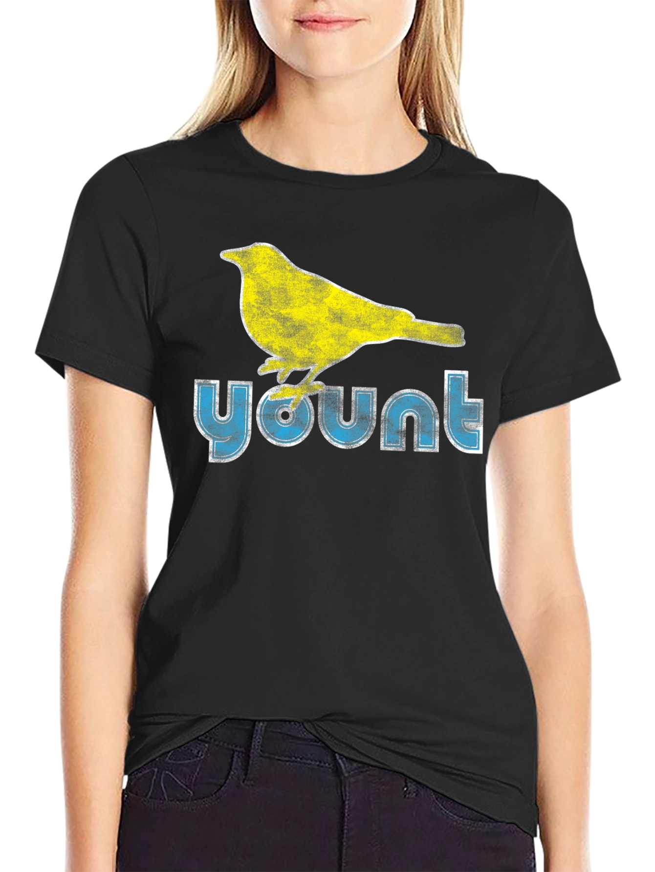 Yount Bird Graphic T-Shirt - Casual Style
