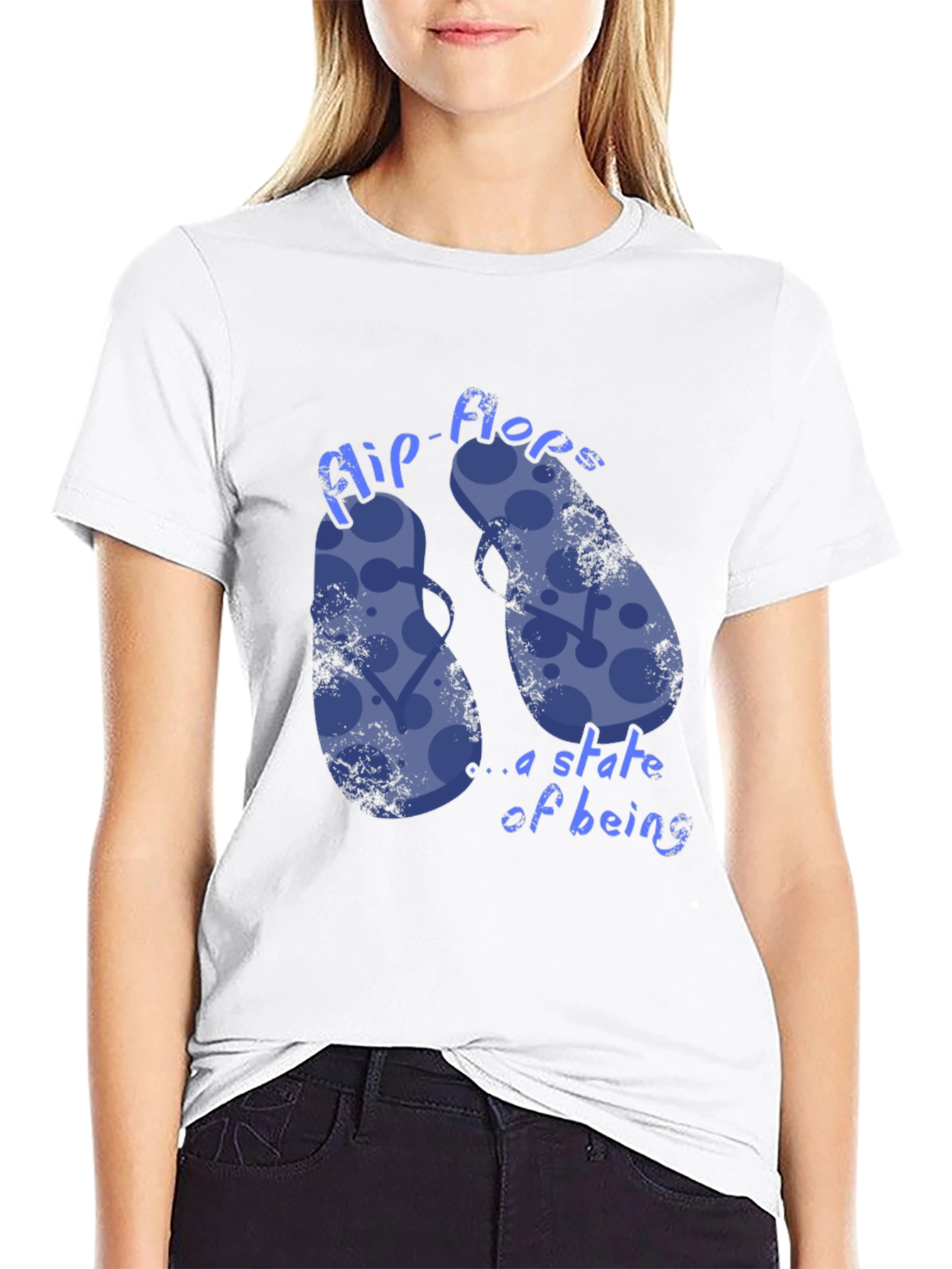 Flip-Flops: A State of Being Graphic T-Shirt
