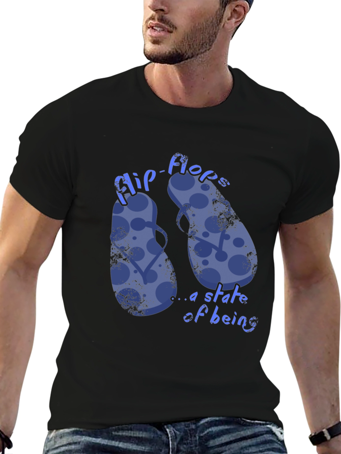Flip-Flops: A State of Being Graphic T-Shirt