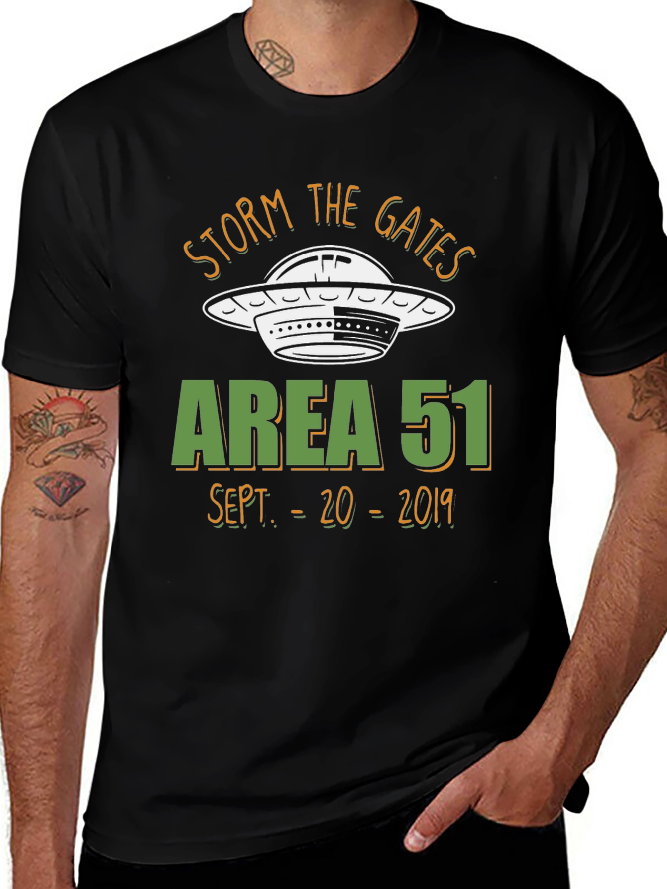 Storm Area 51 Graphic T-Shirt