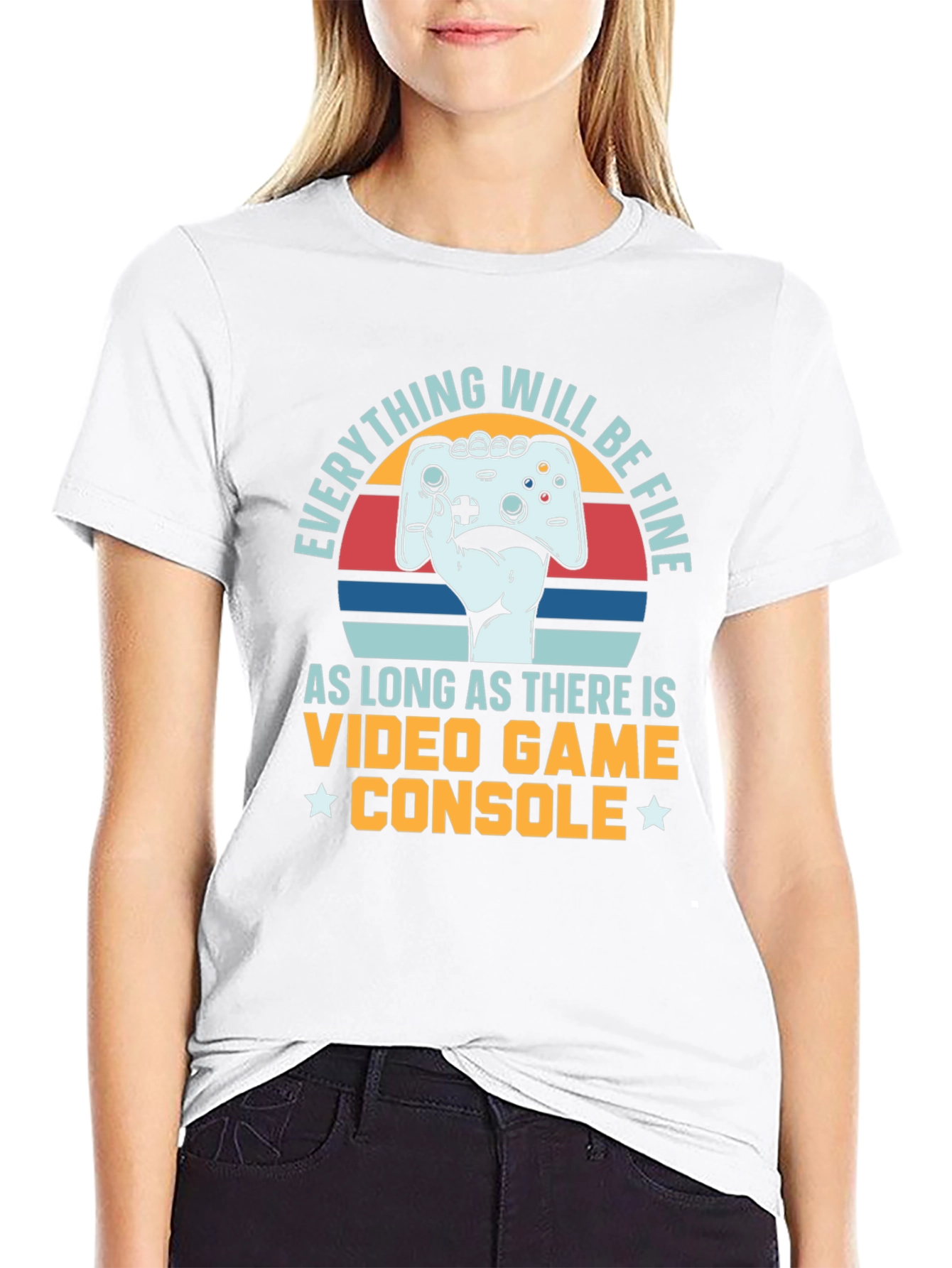 Gamer Console T-Shirt - Everything Will Be Fine Tee